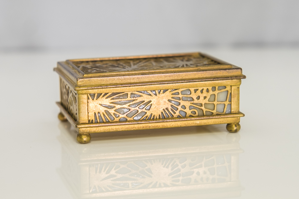 Tiffany Studios Pine Needle Box