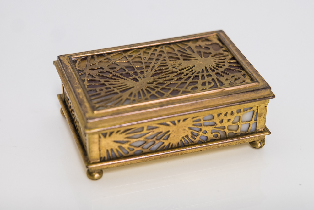 Tiffany Studios Pine Needle Box