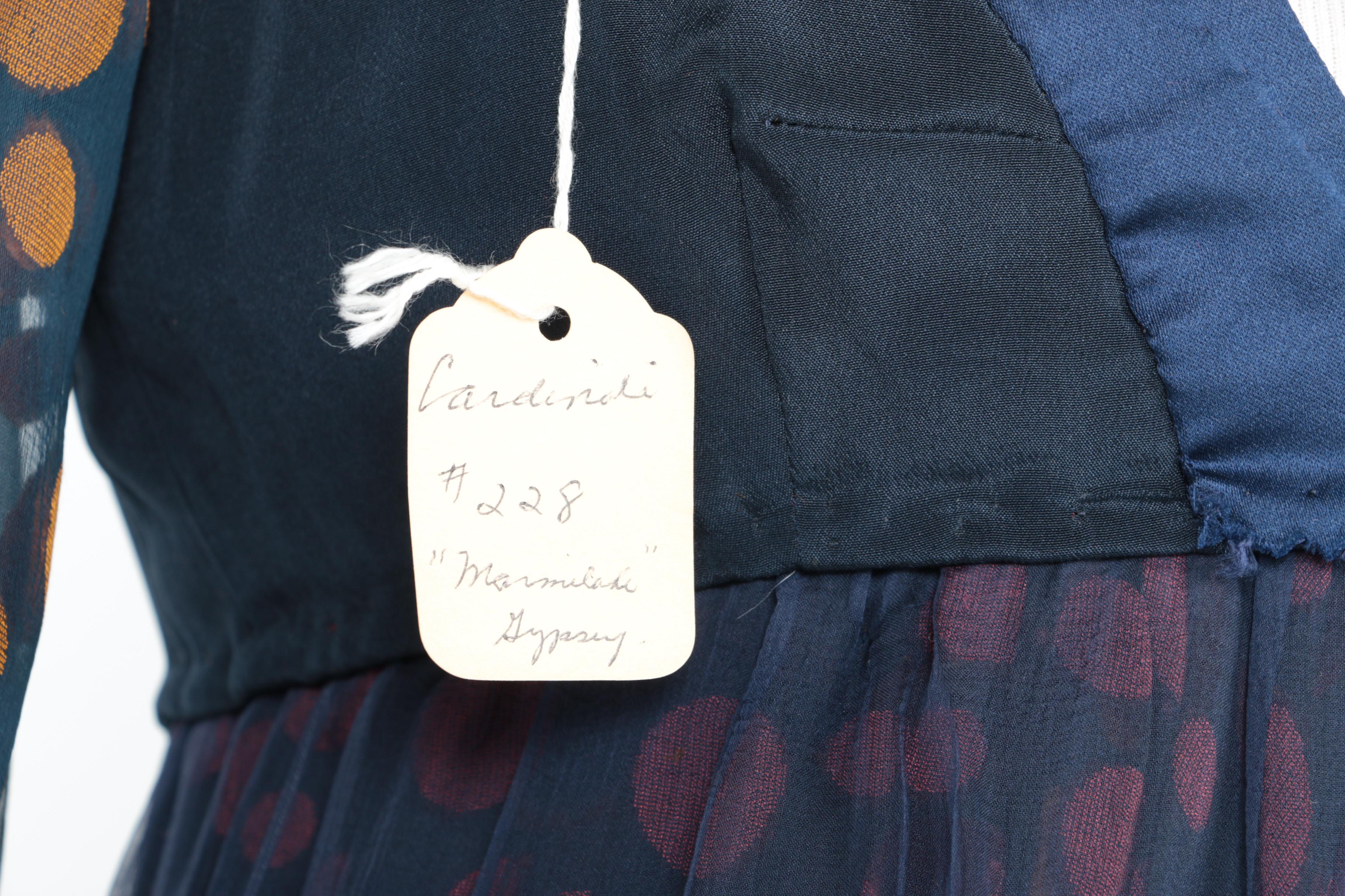 Women's Vintage Cardinali Dress with Bloomers