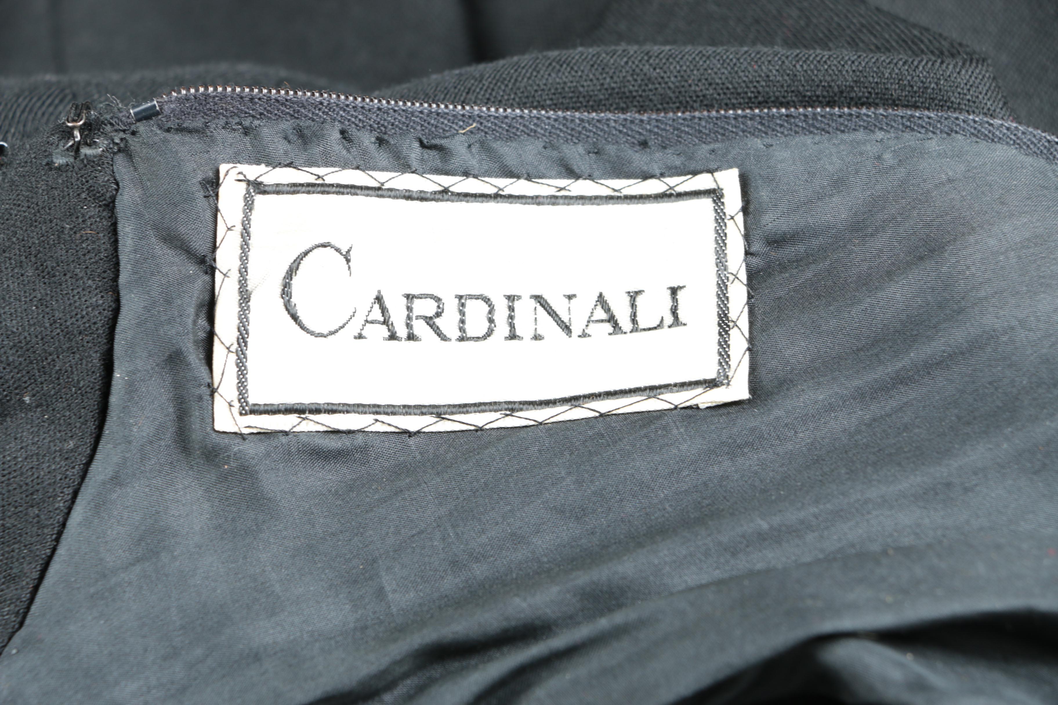 Women's Vintage Cardinali Black Jump Suit