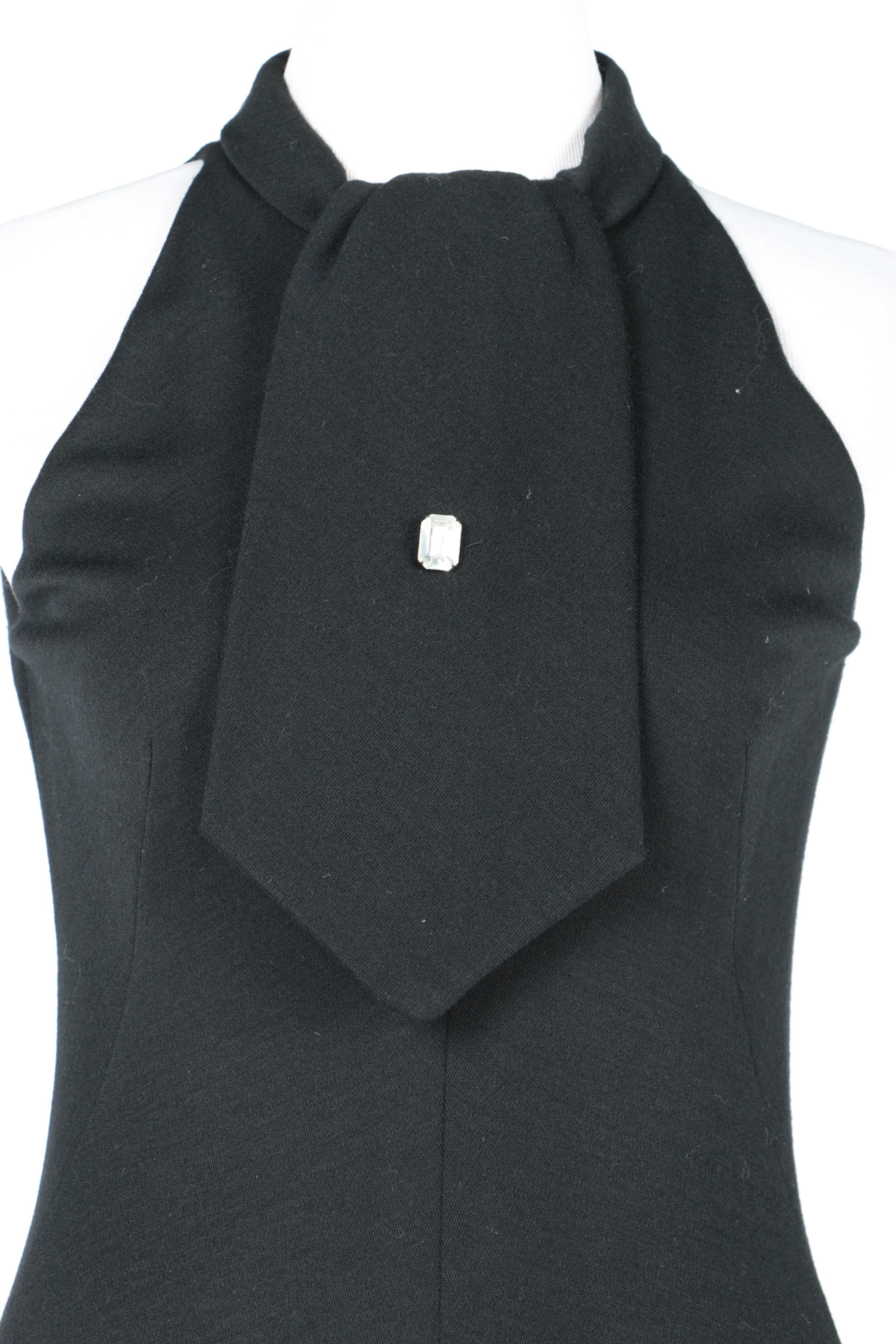 Women's Vintage Cardinali Black Jump Suit