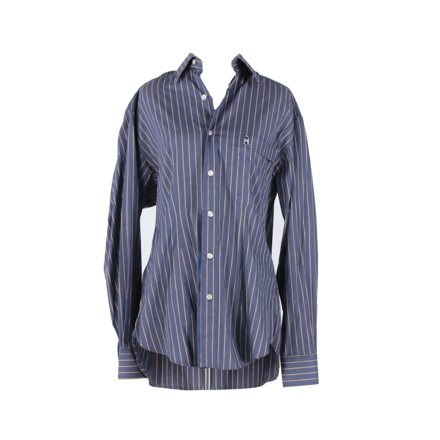 Men's Oliver by Valentino Striped Dress Shirt