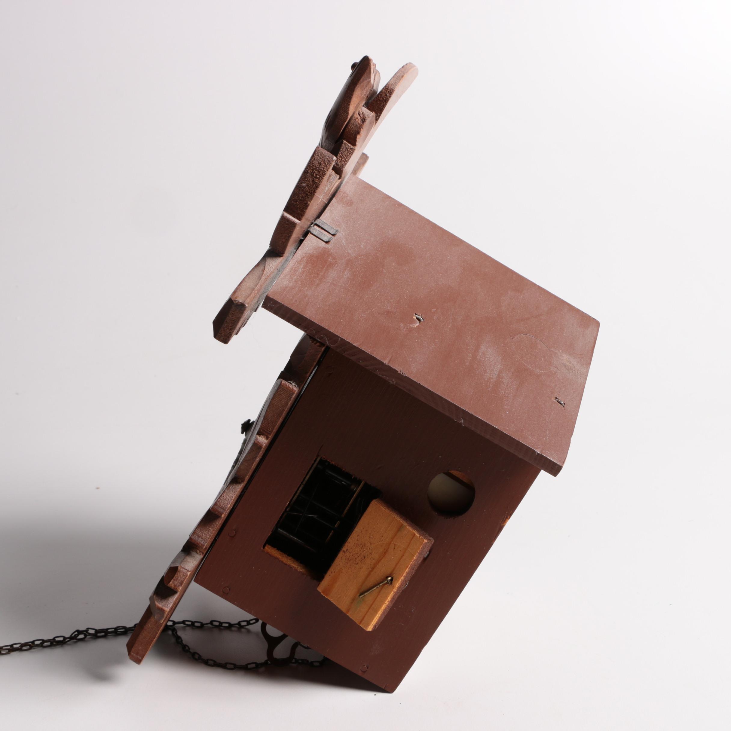 Vintage German Black Forest Style Cuckoo Clock