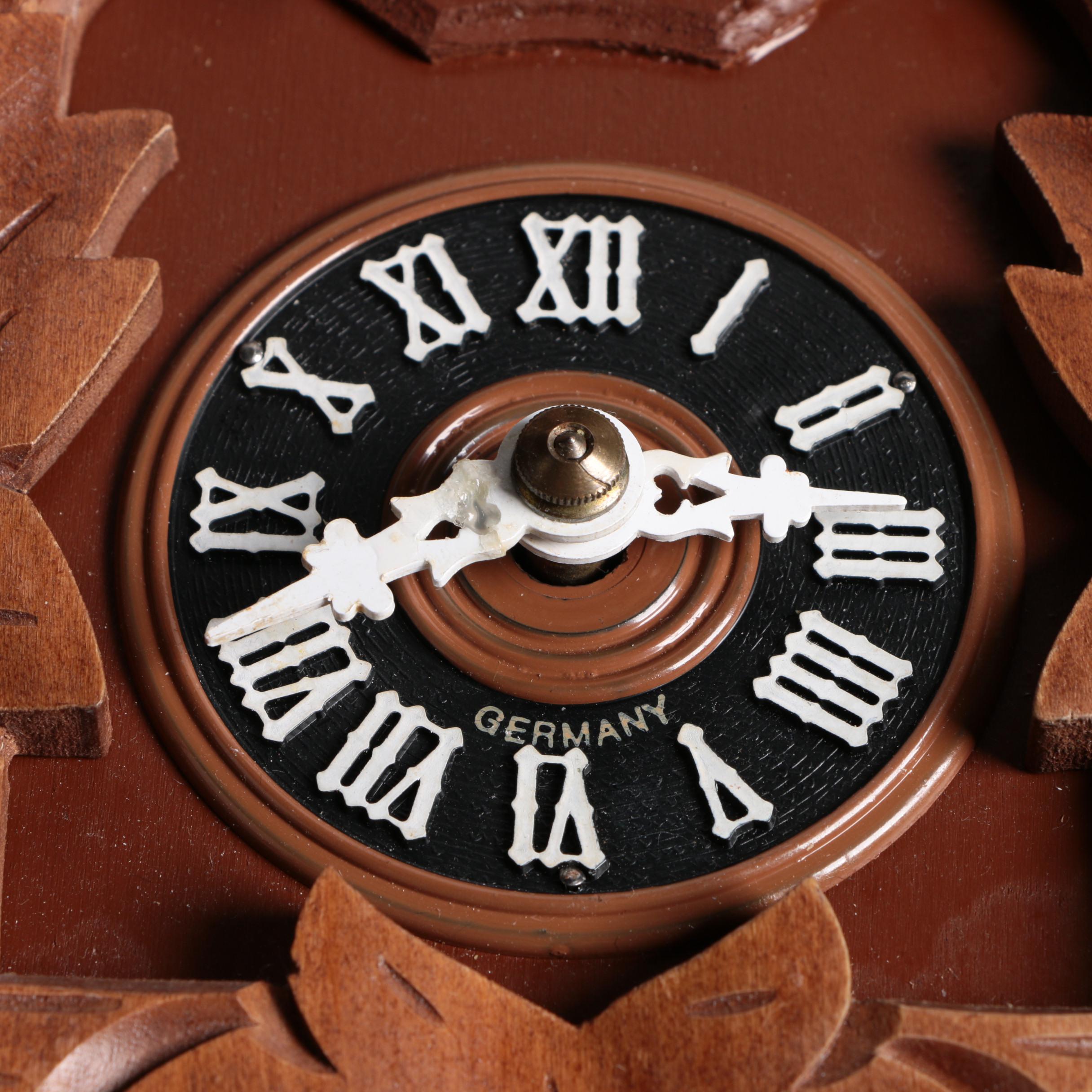 Vintage German Black Forest Style Cuckoo Clock