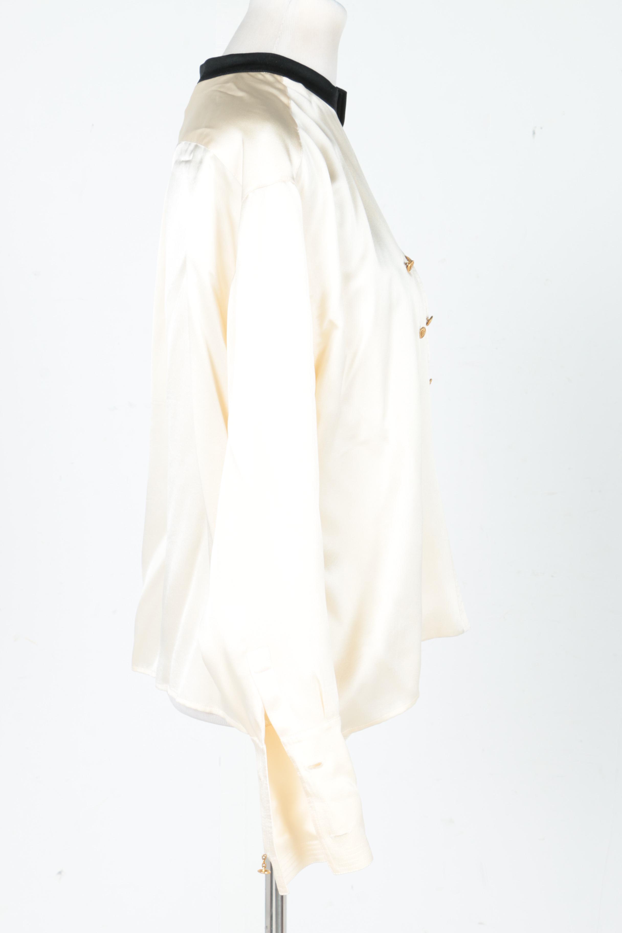 Chanel Boutique Silk Blouse