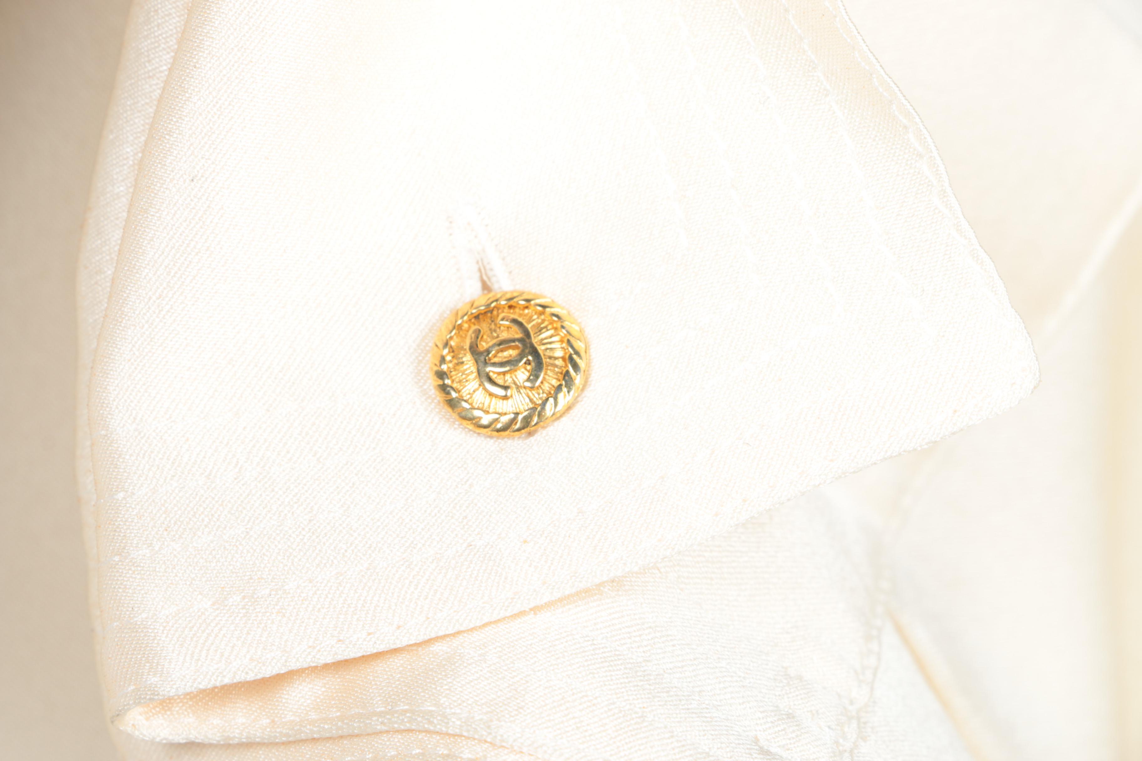 Chanel Boutique Silk Blouse