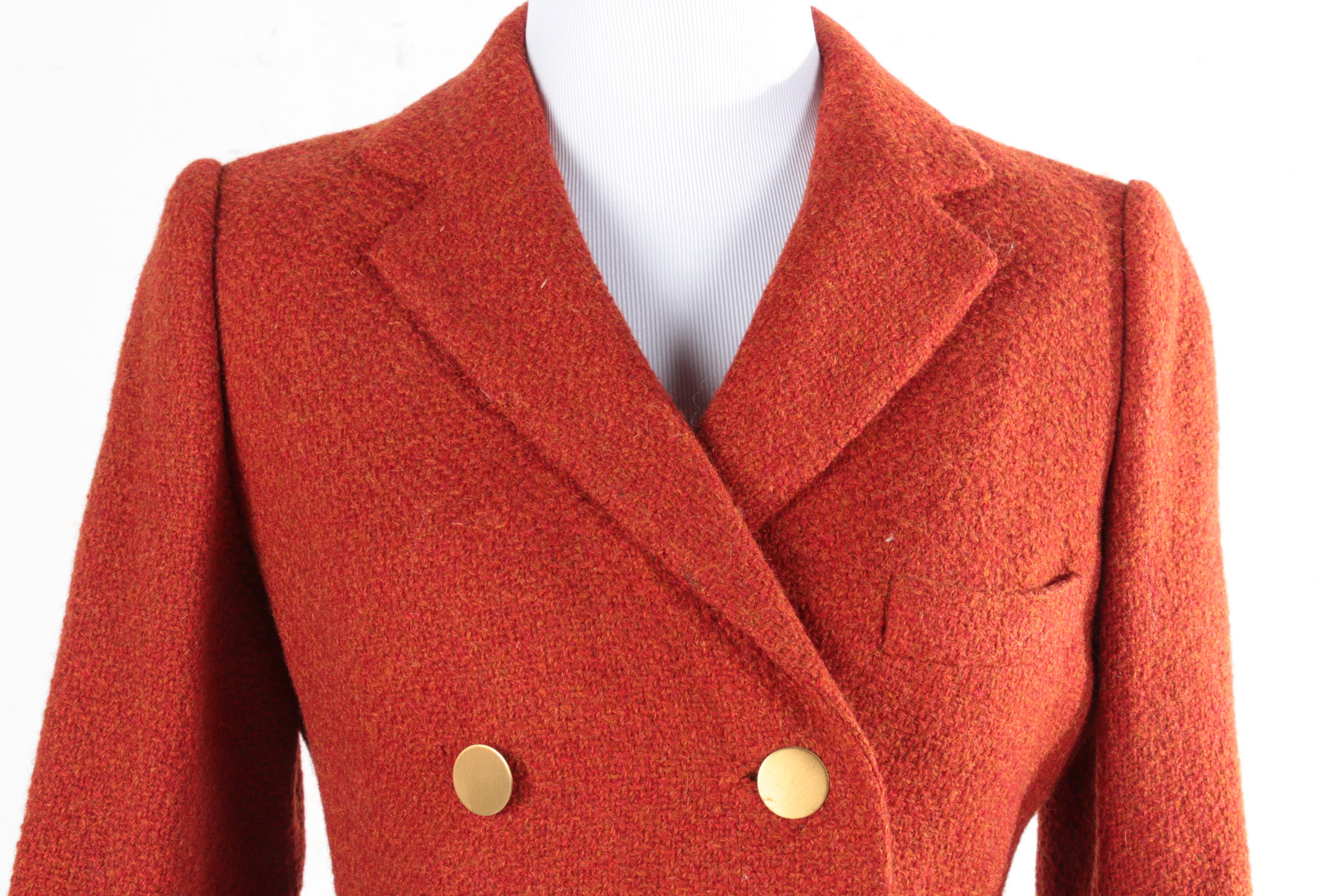 Vintage Cardinali Orange Pantsuit