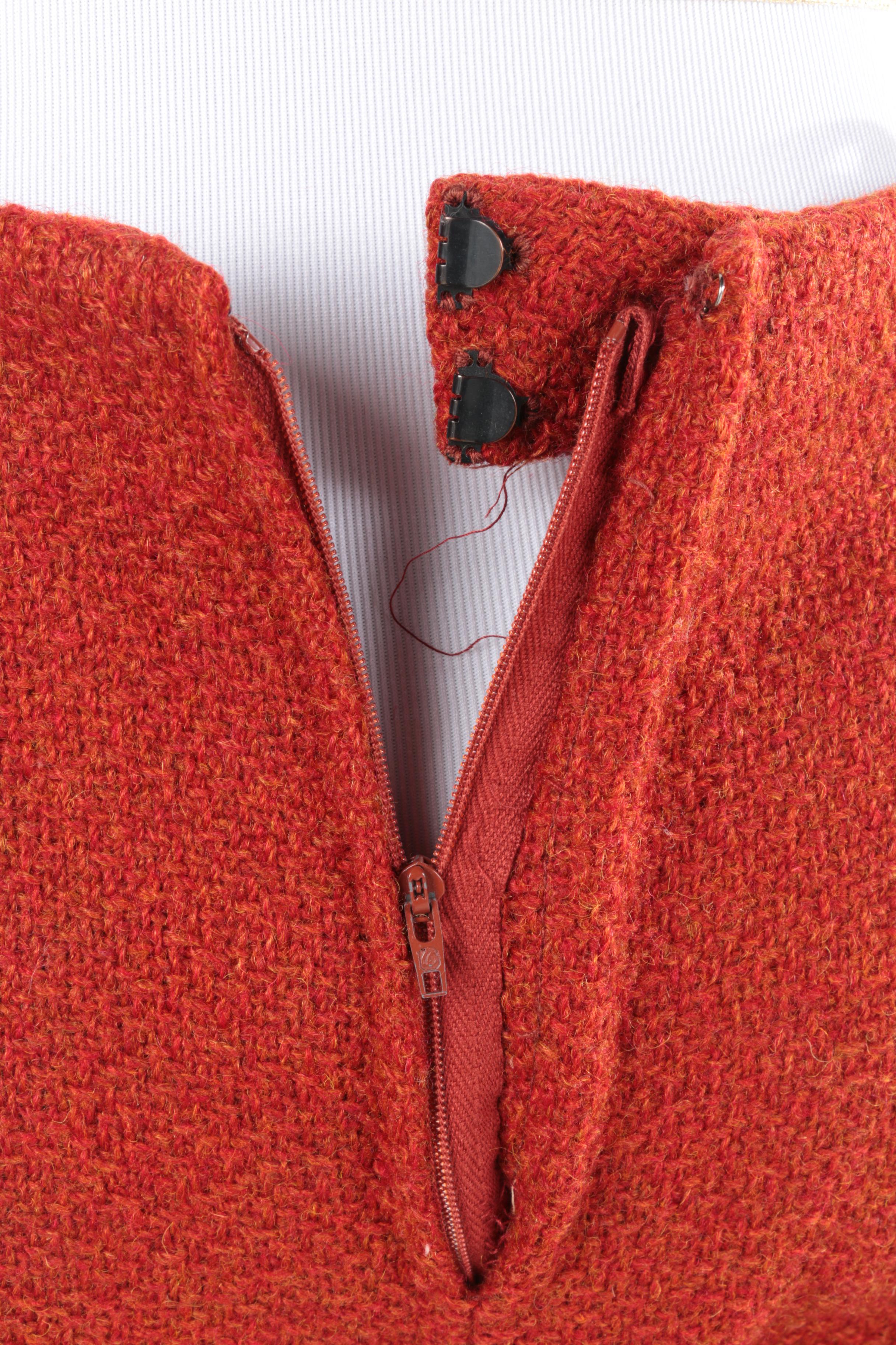 Vintage Cardinali Orange Pantsuit