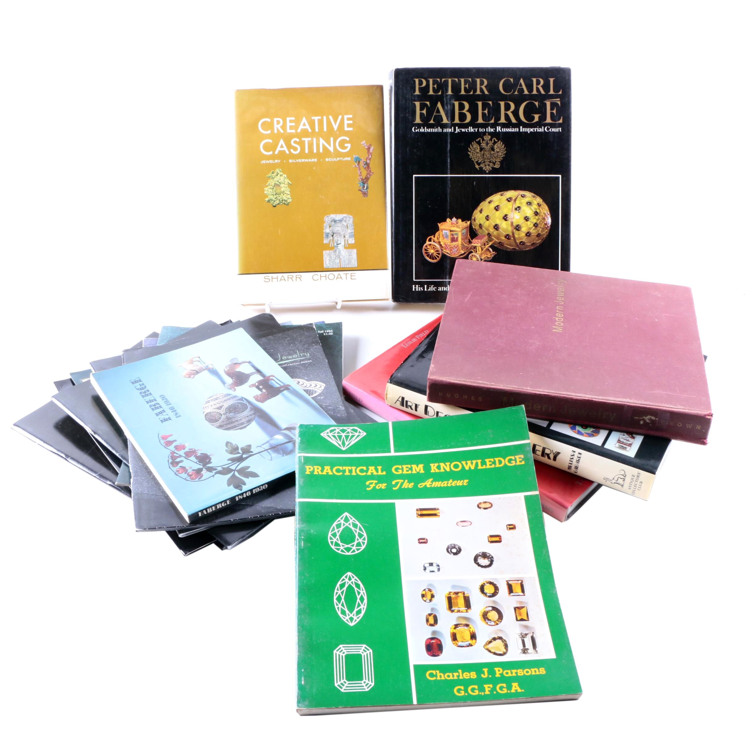 Assortment of Books on Jewelry