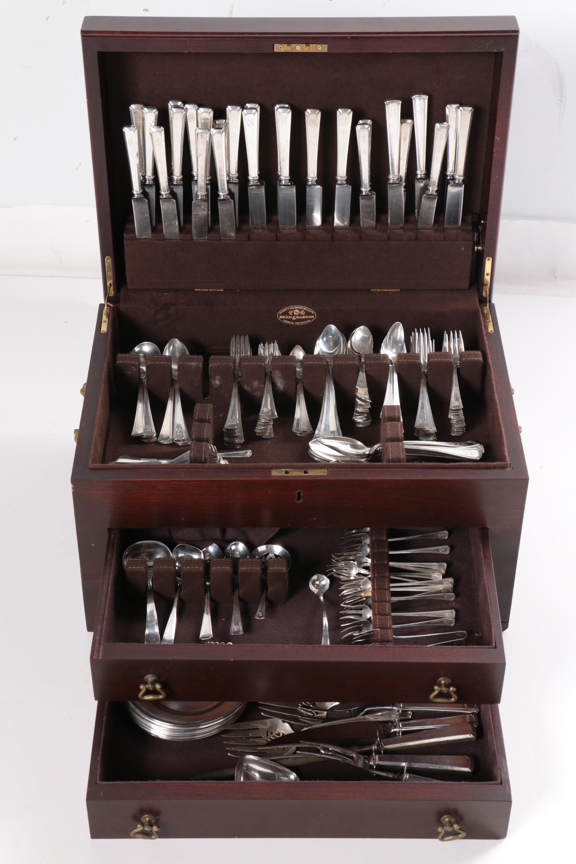 Lunt "Cortland" Sterling Silver Flatware Set