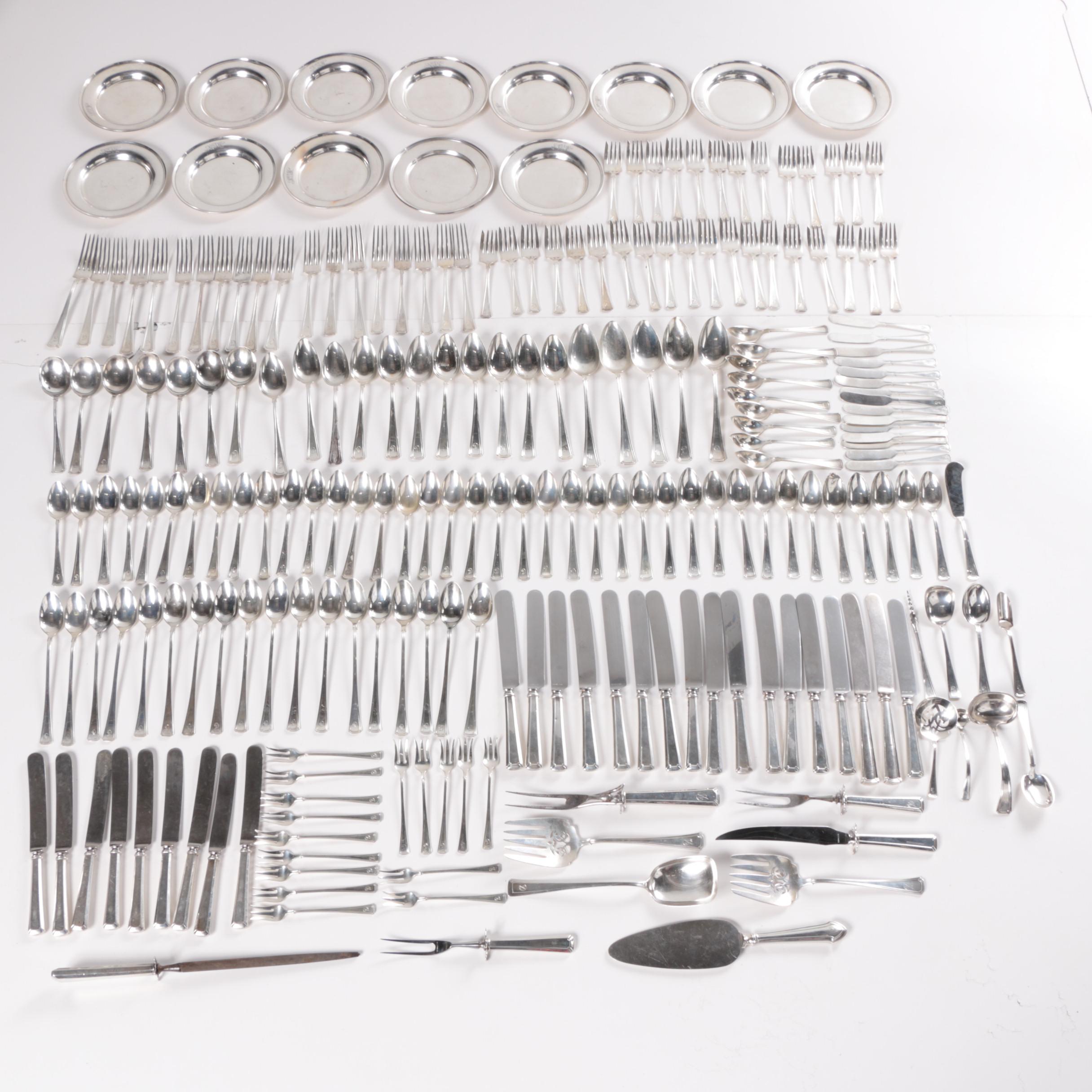 Lunt "Cortland" Sterling Silver Flatware Set