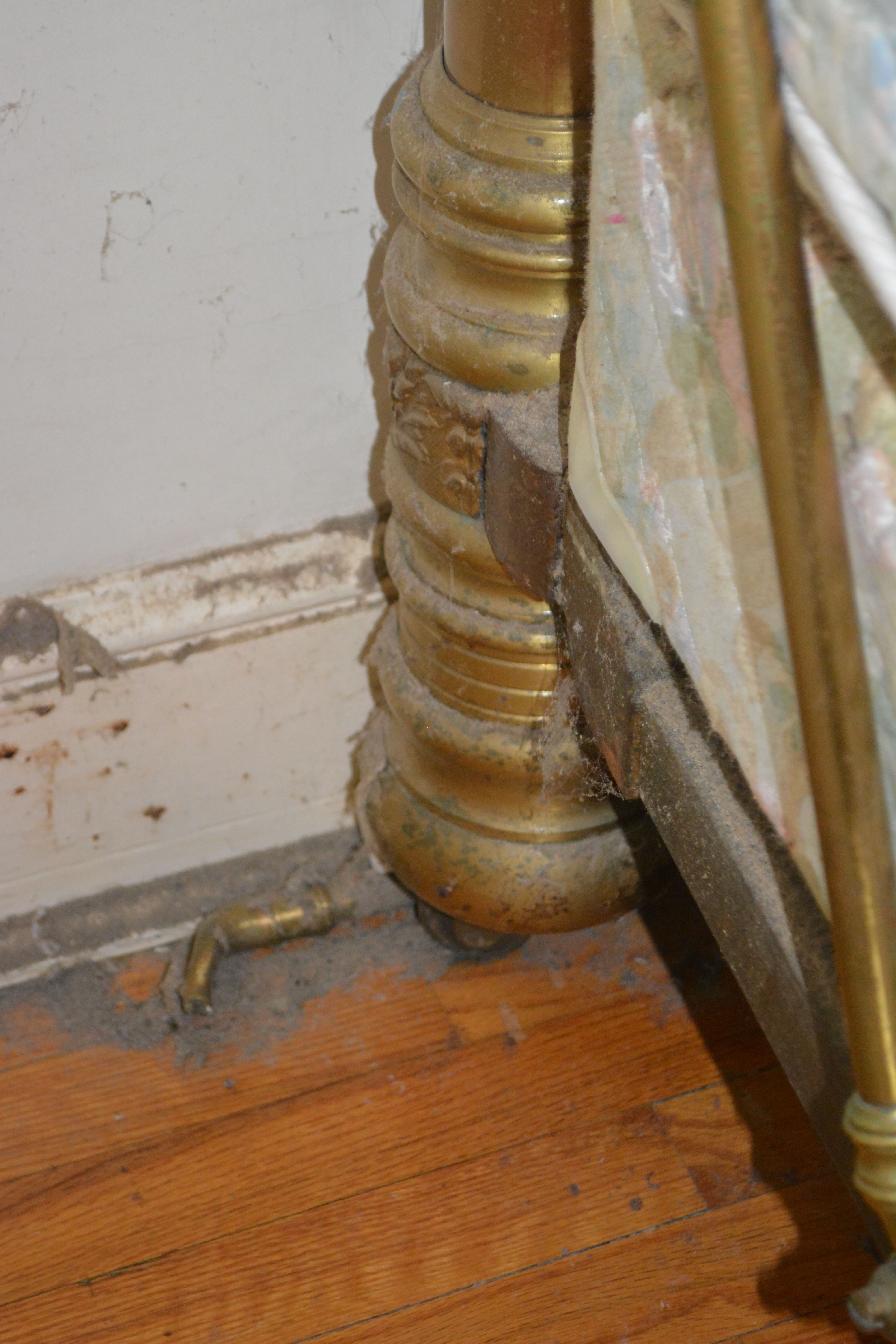 Vintage Brass Queen Size Bed