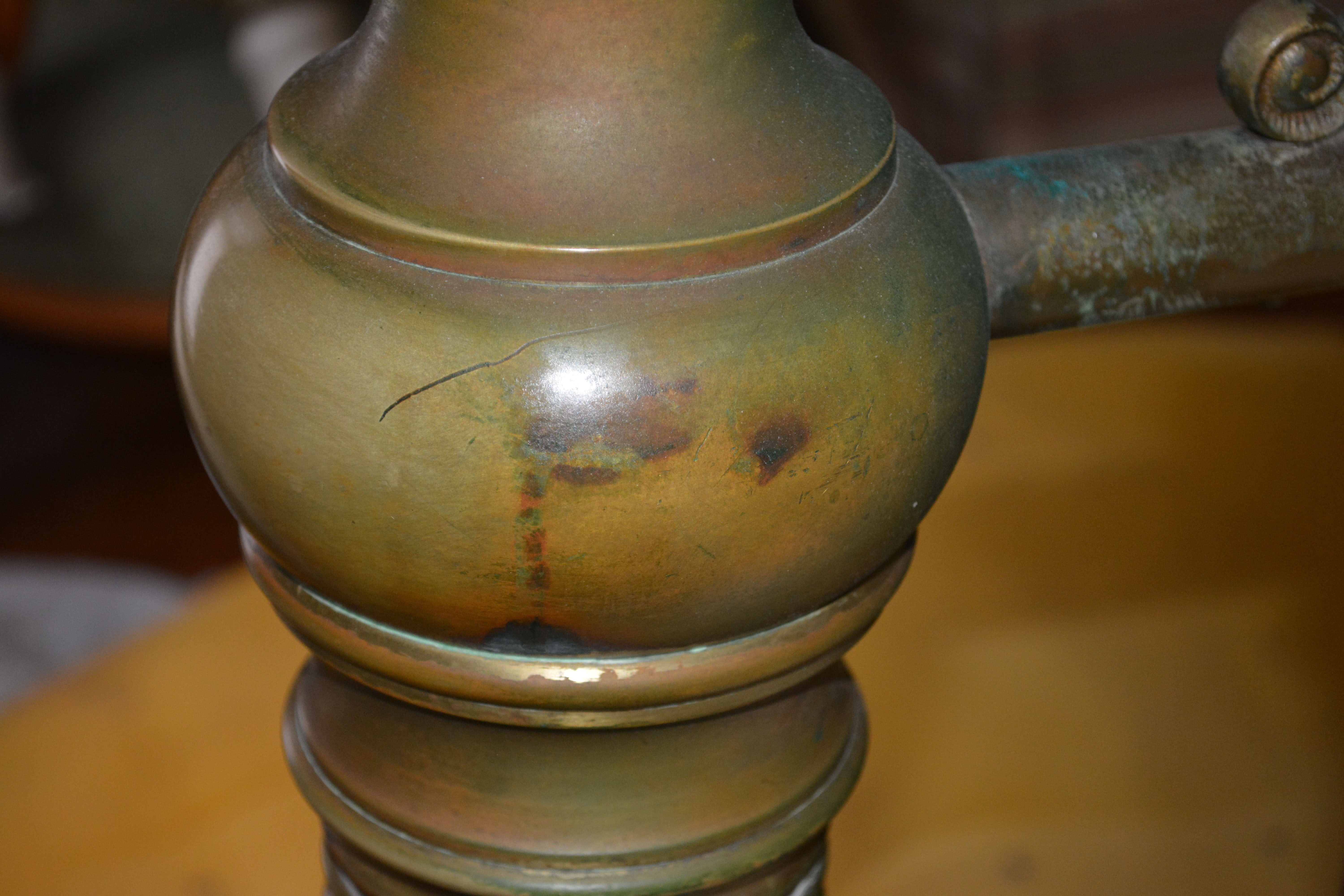 Vintage Brass Queen Size Bed