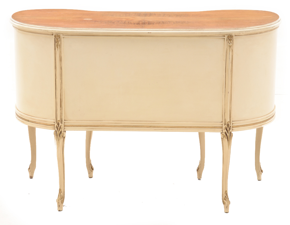 Louis XV Style Kidney-Shaped Desk