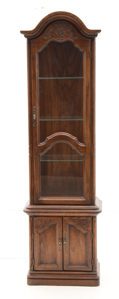 Oak Display Cabinet