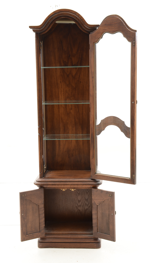 Oak Display Cabinet