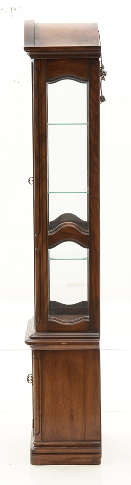 Oak Display Cabinet