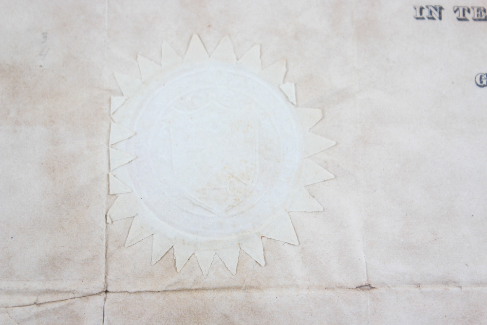 James Monroe Signed Document