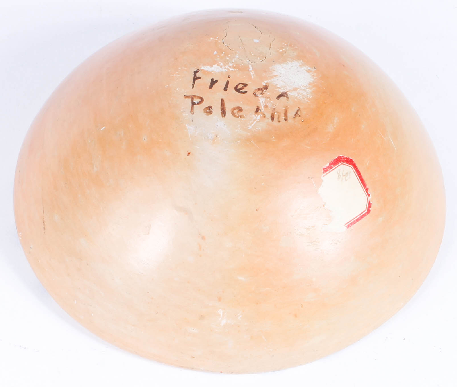 Frieda Poleahla Hopi Native American Signed Pottery Bowl