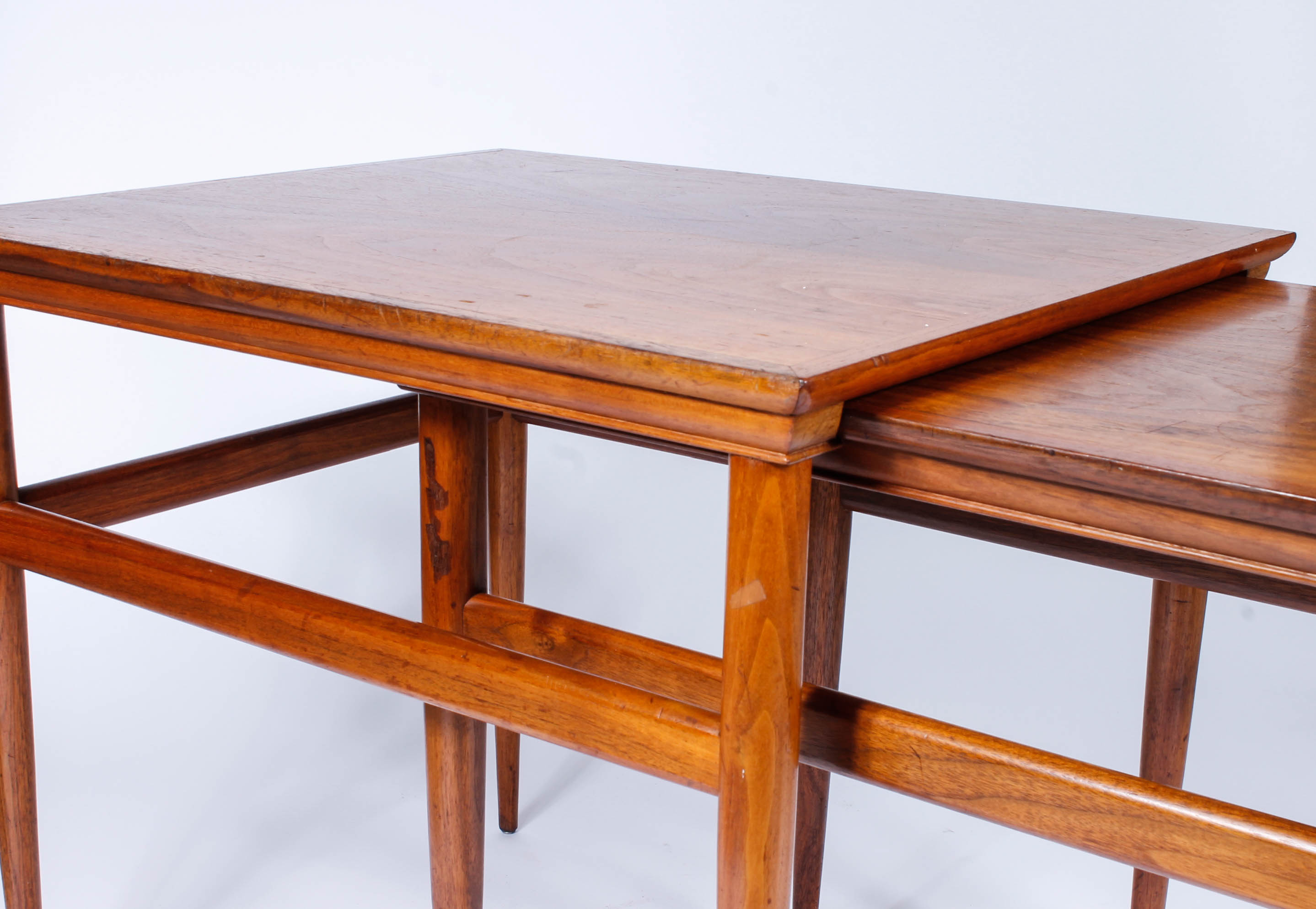 Pair of Danish Modern Nesting Tables