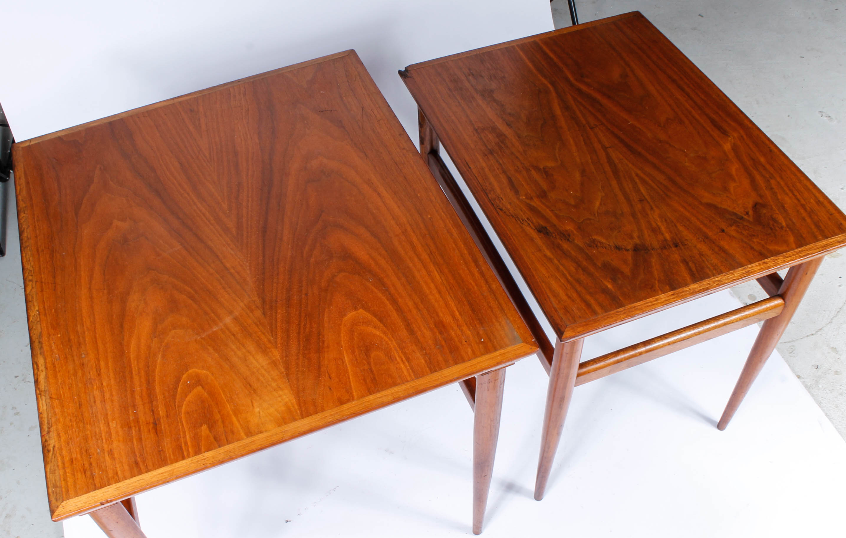 Pair of Danish Modern Nesting Tables