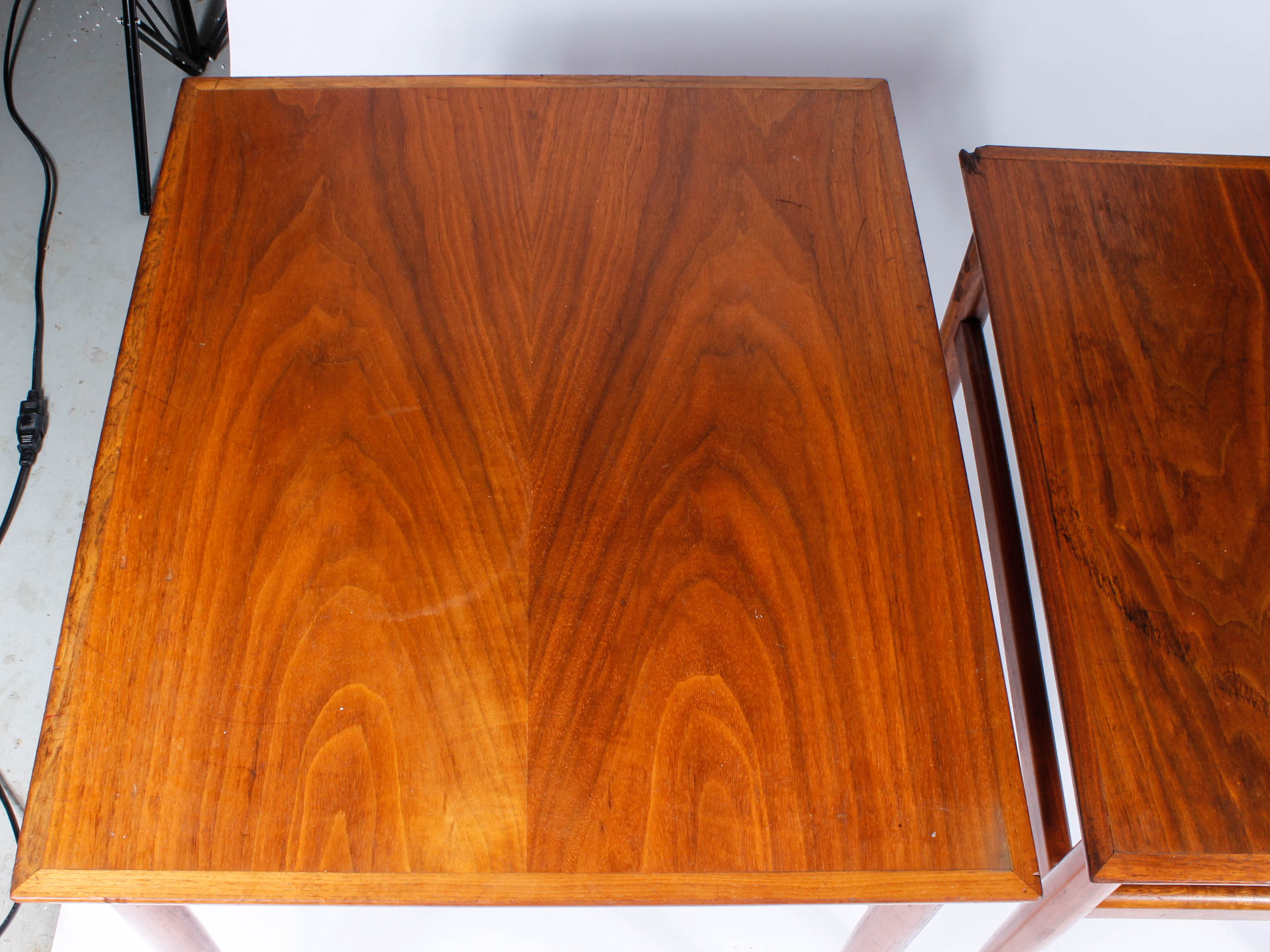 Pair of Danish Modern Nesting Tables