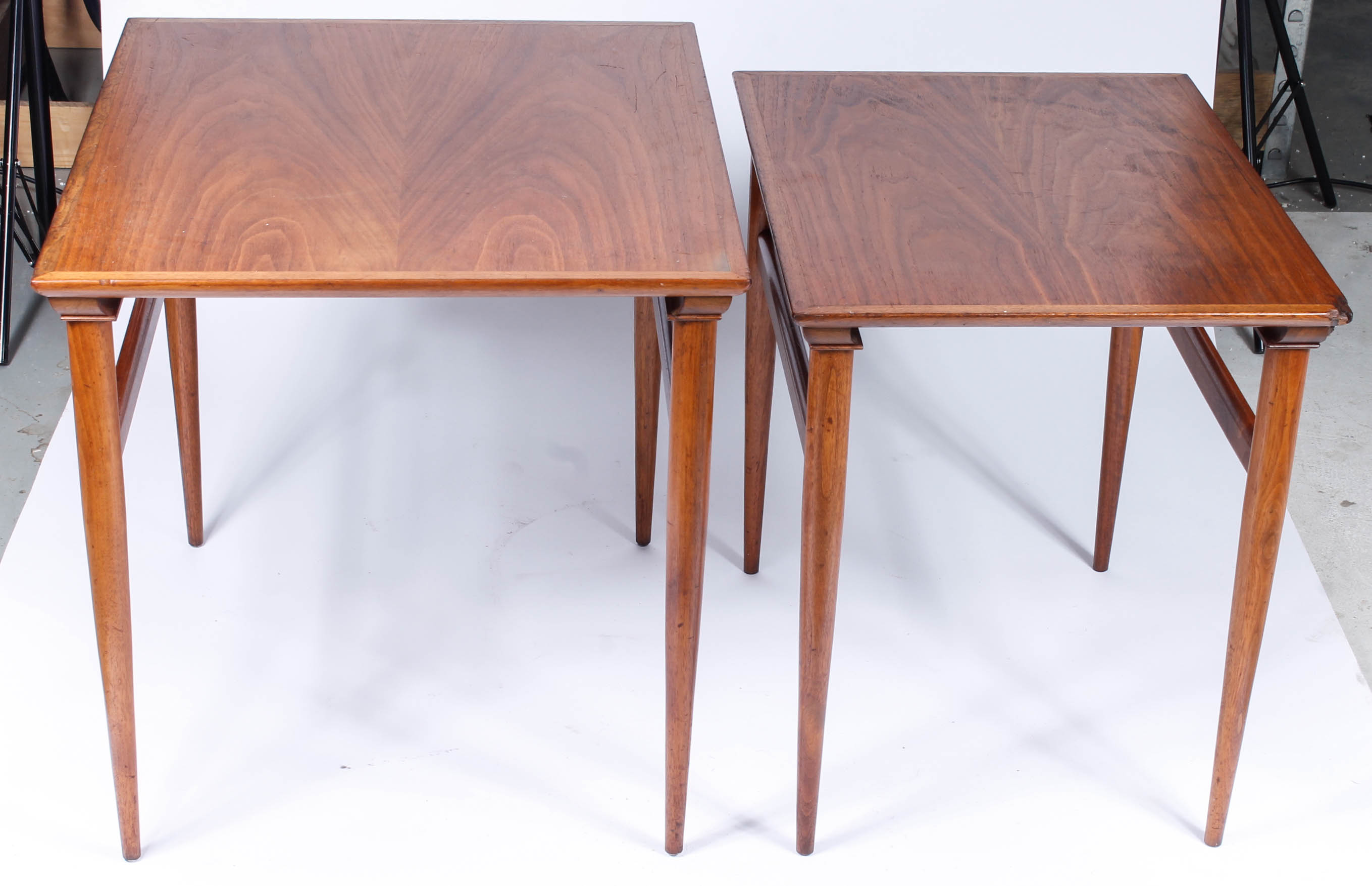 Pair of Danish Modern Nesting Tables