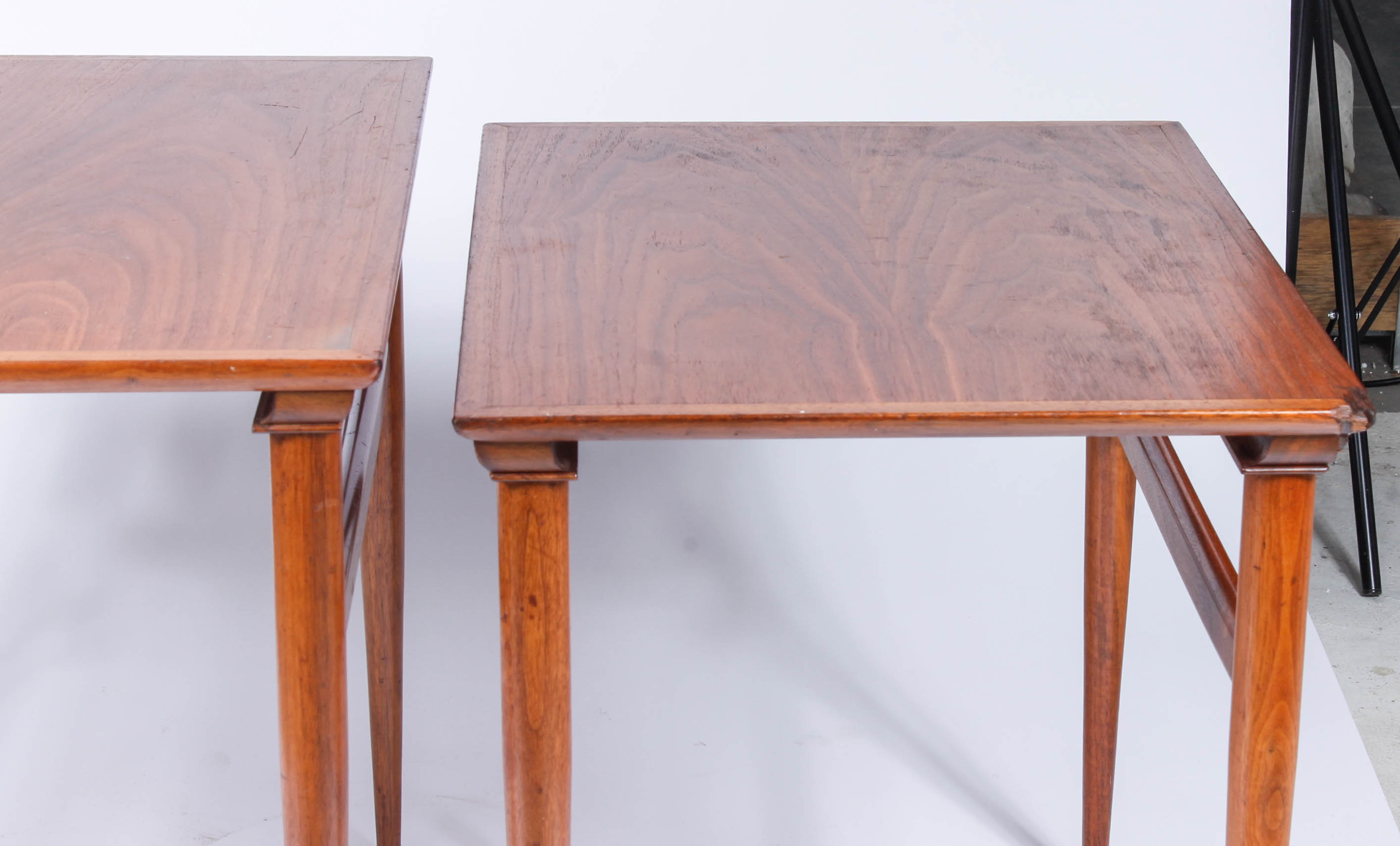 Pair of Danish Modern Nesting Tables