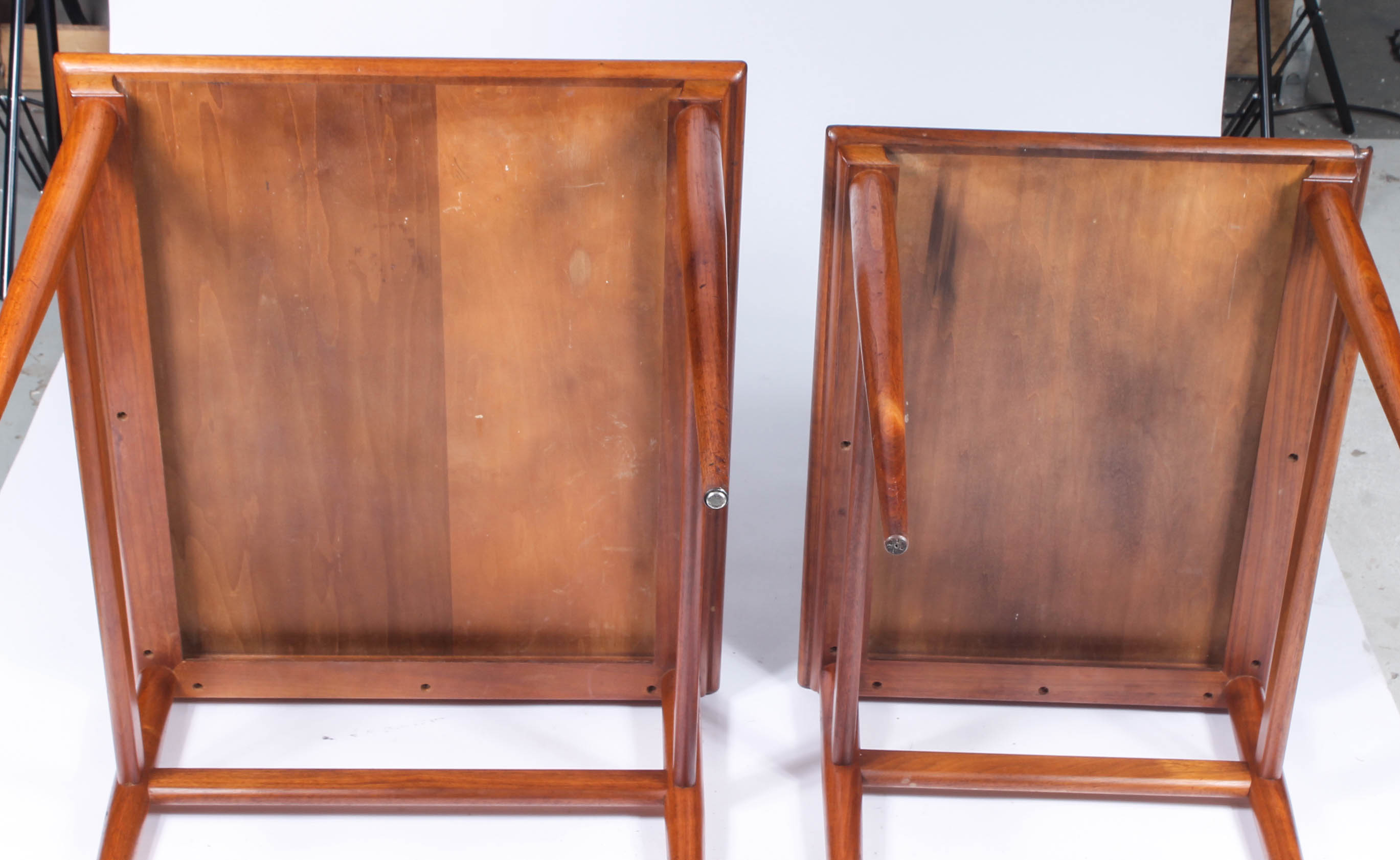 Pair of Danish Modern Nesting Tables
