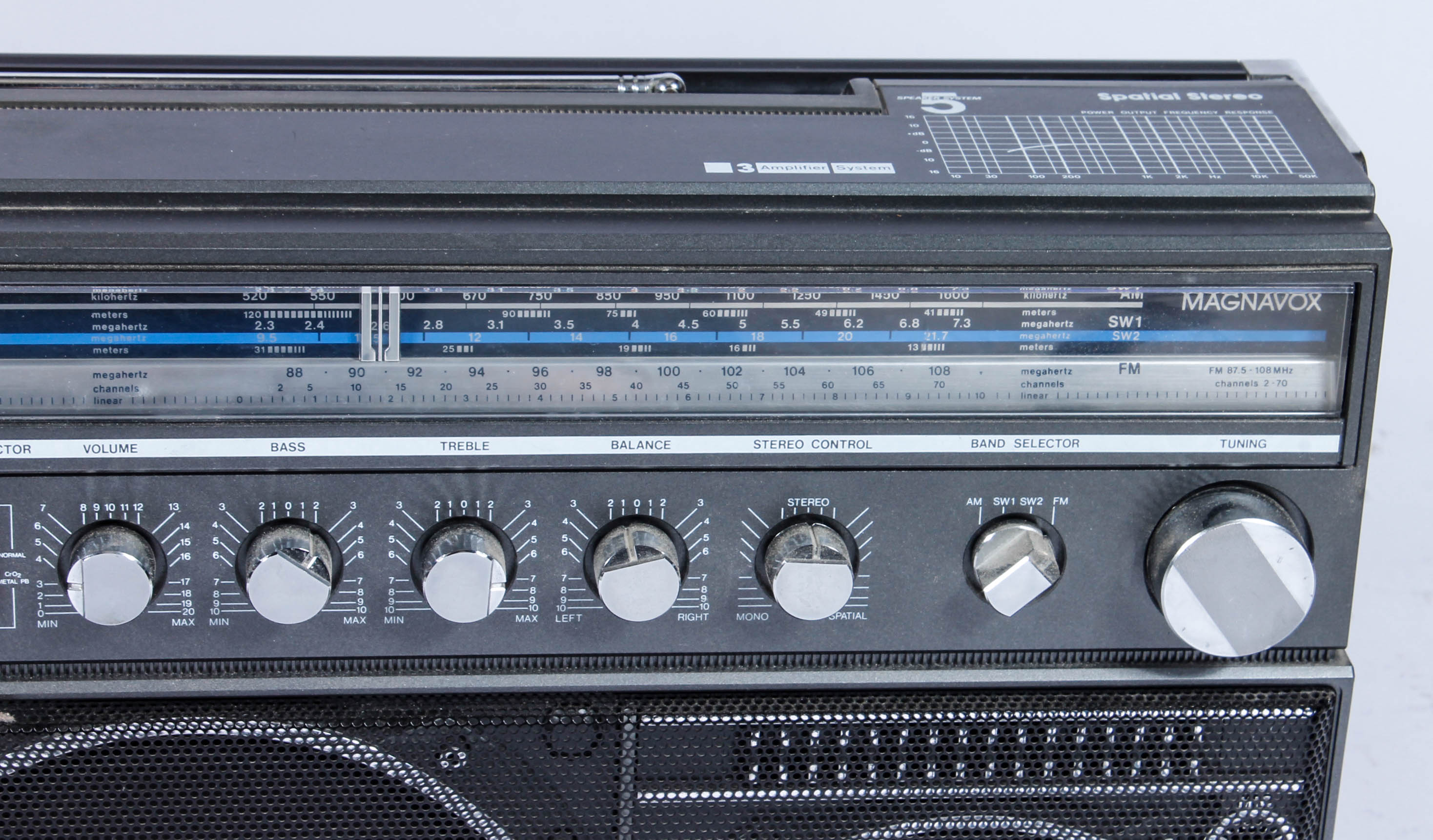 Vintage Magnavox Power Player Boombox