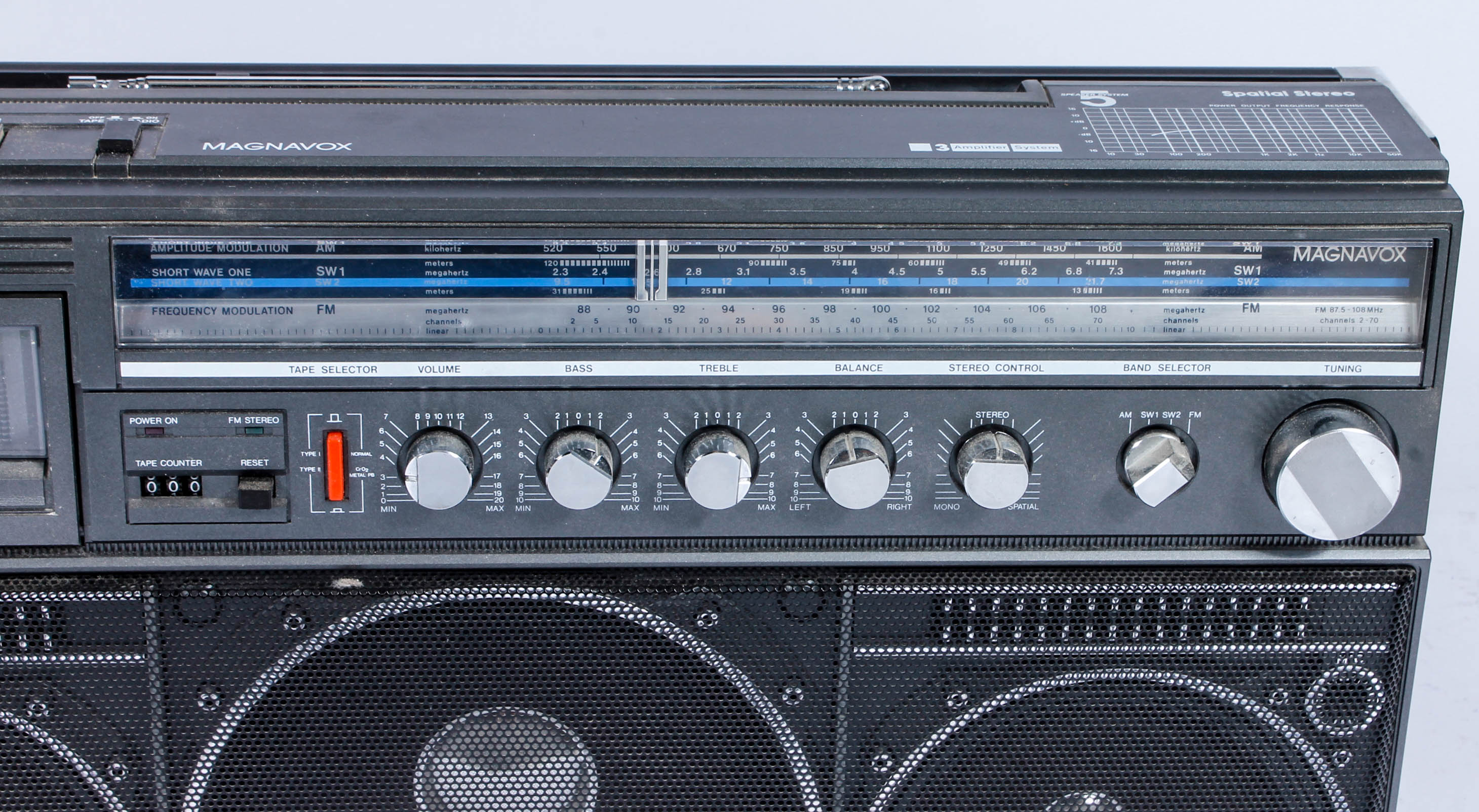 Vintage Magnavox Power Player Boombox