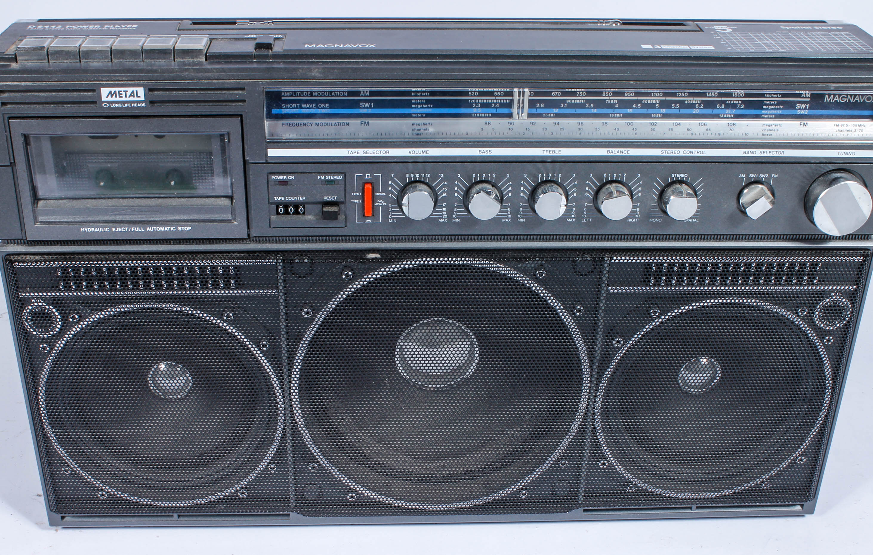 Vintage Magnavox Power Player Boombox