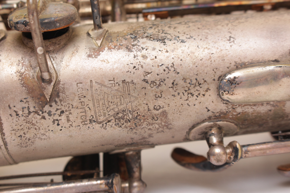 1920 Buescher "True Tone" C Melody Saxophone and Case