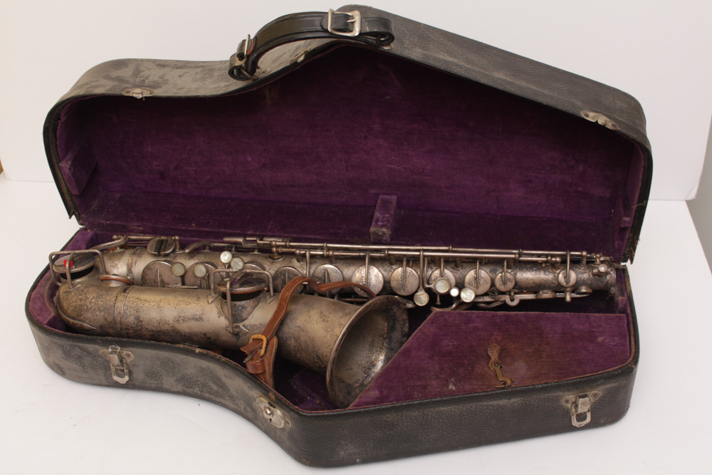 1920 Buescher "True Tone" C Melody Saxophone and Case