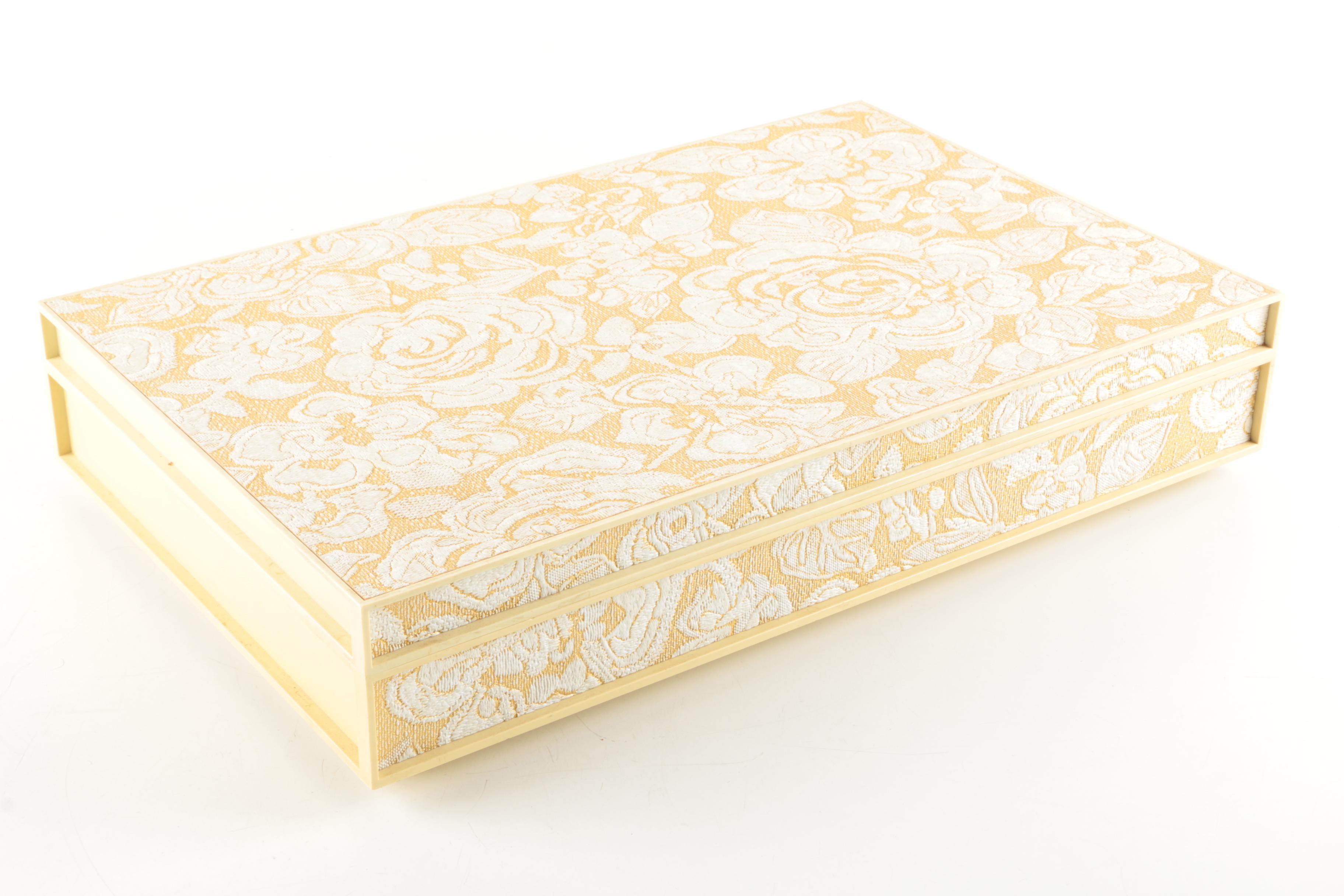 Oxford Hall "Portico" Gold-Toned Stainless Flatware Set