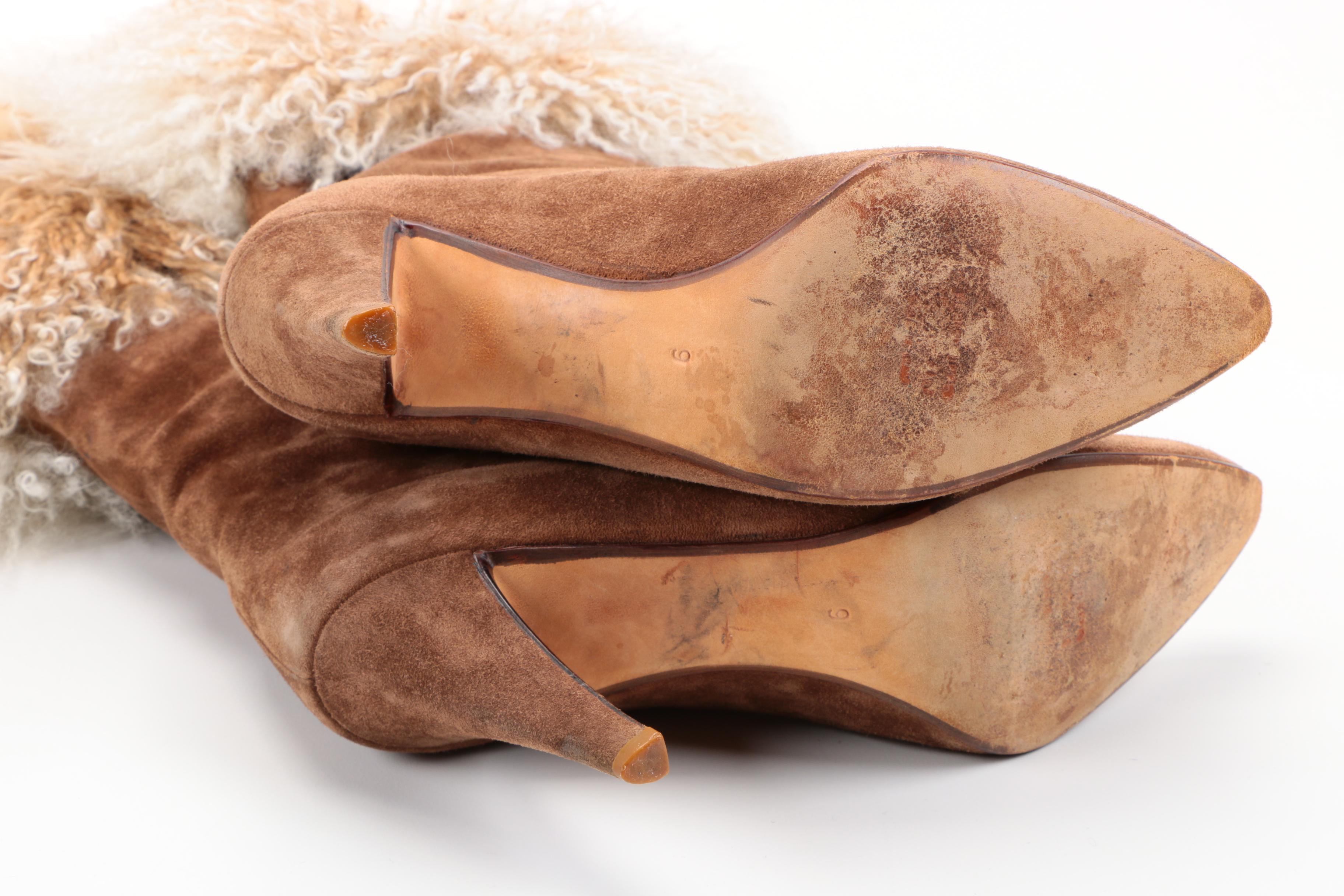 Andrea Pfister Mongolian Sheepskin Boots