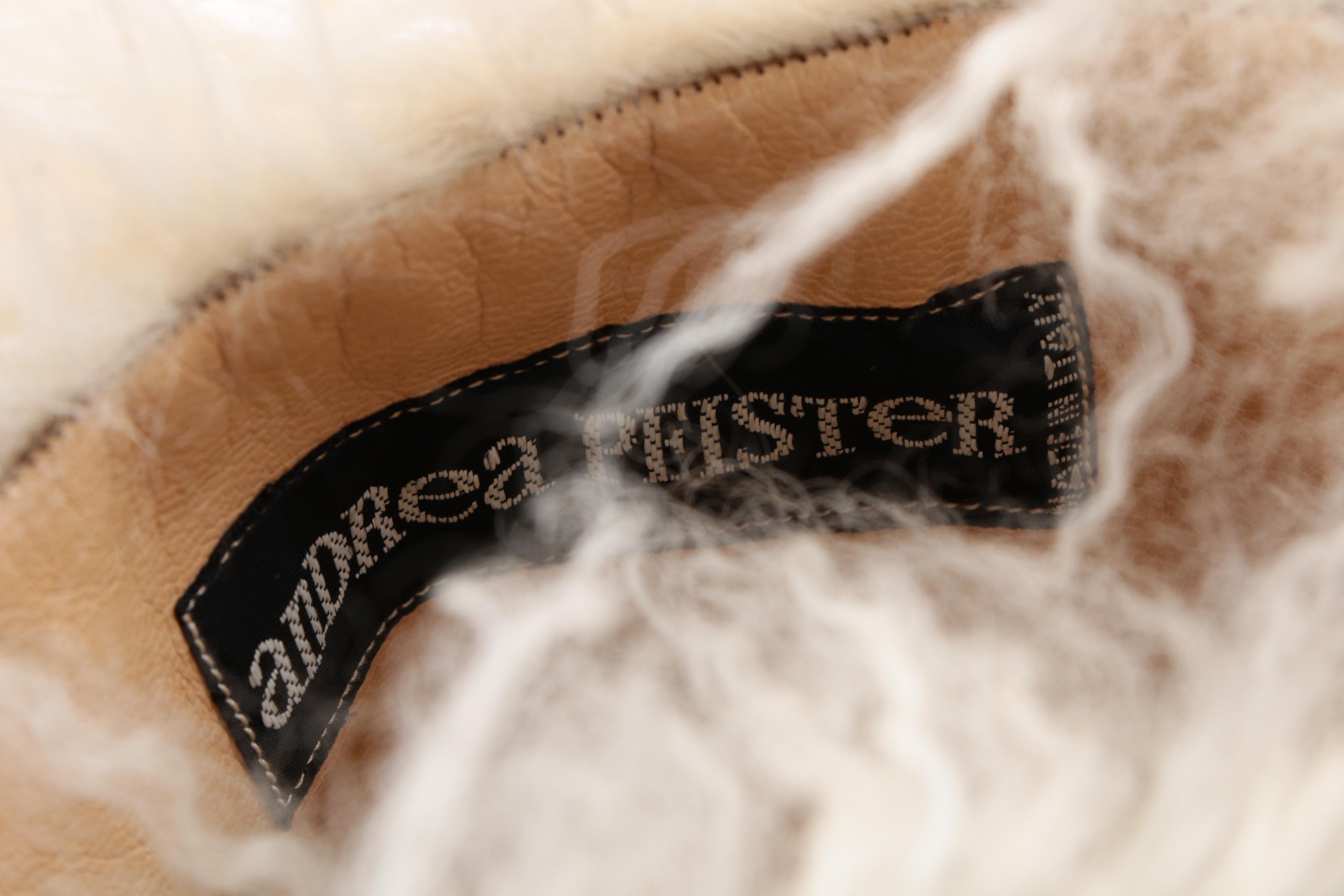 Andrea Pfister Mongolian Sheepskin Boots