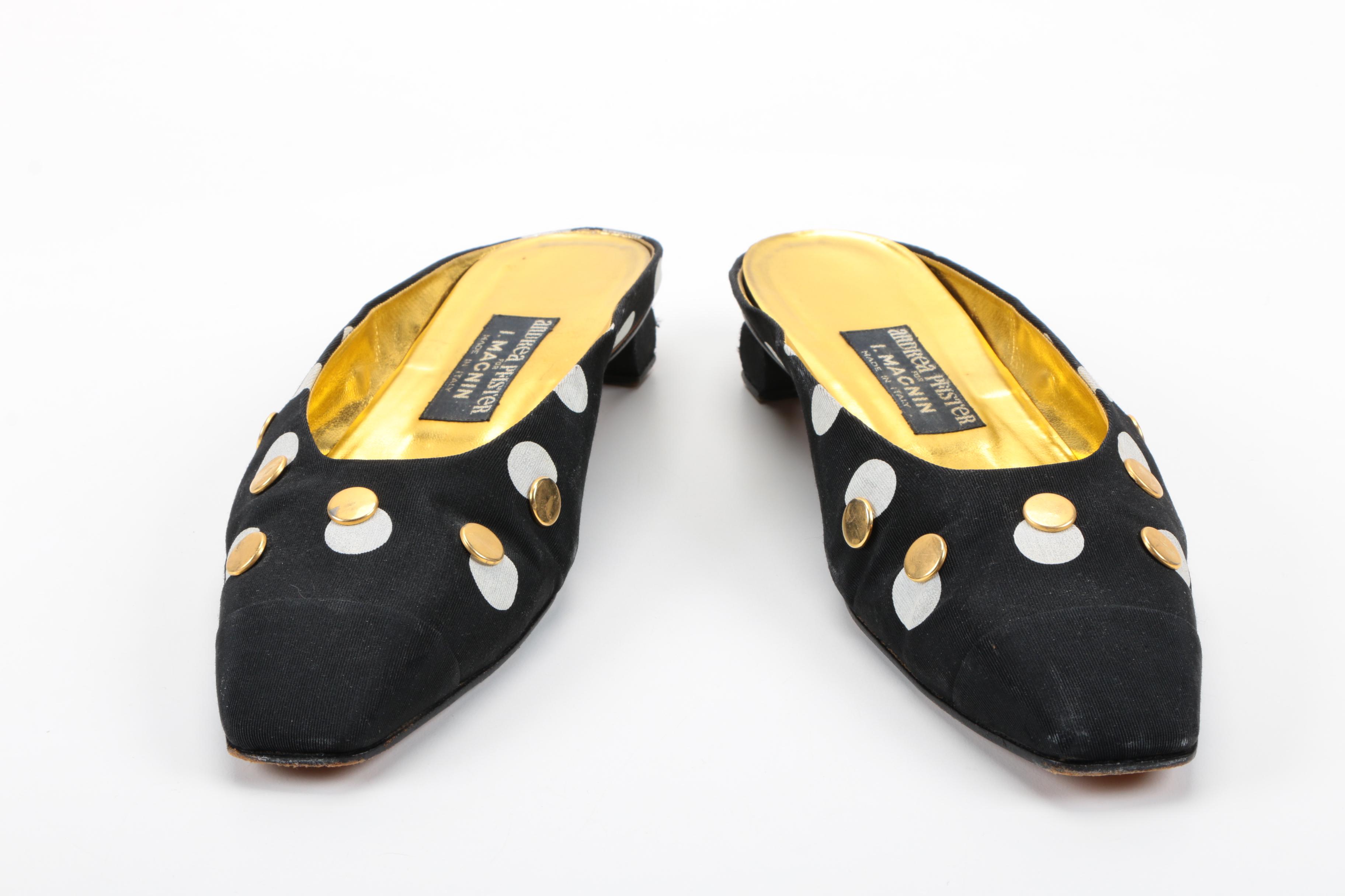 Vintage Andrea Pfister for I. Magnin Mules