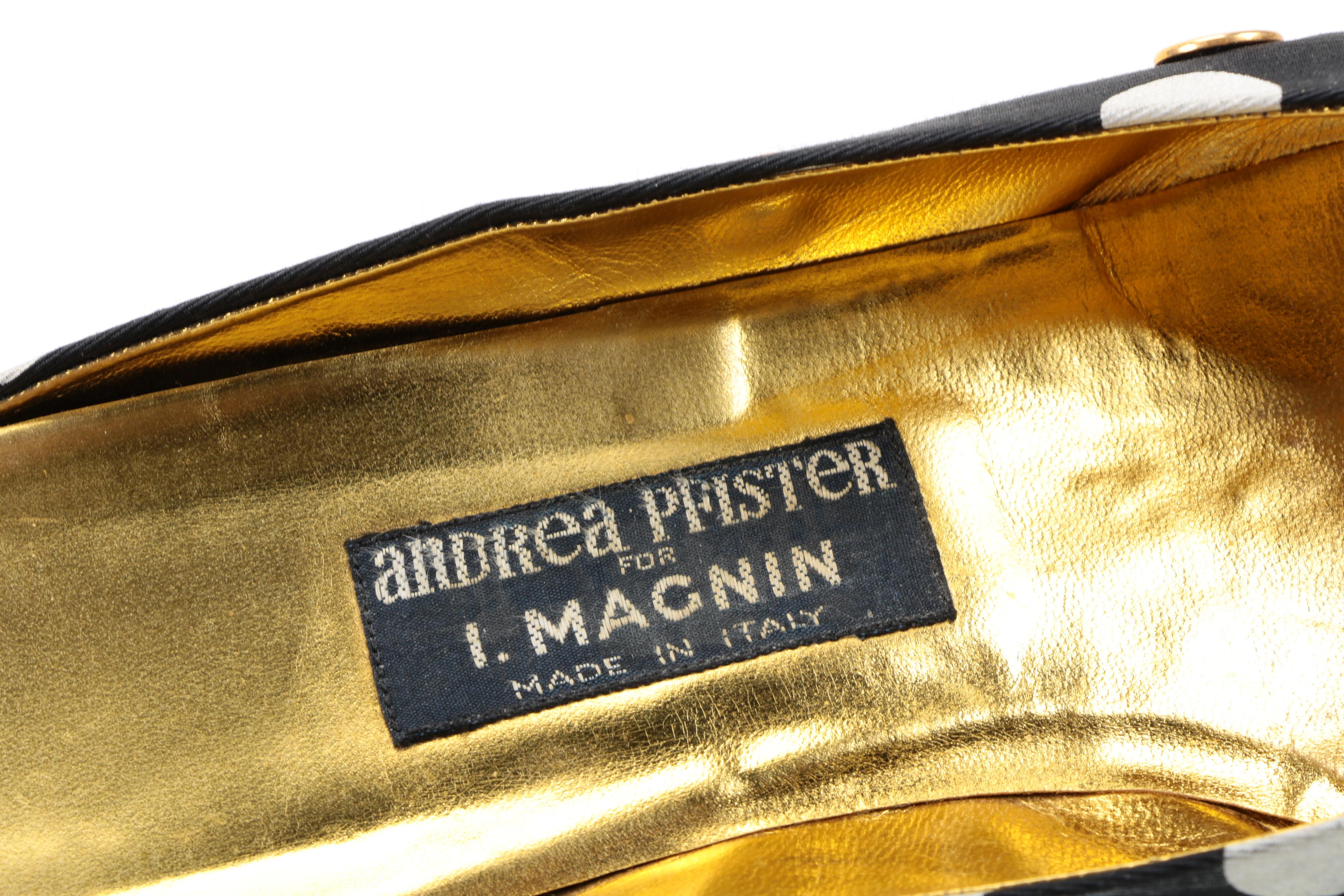 Vintage Andrea Pfister for I. Magnin Mules