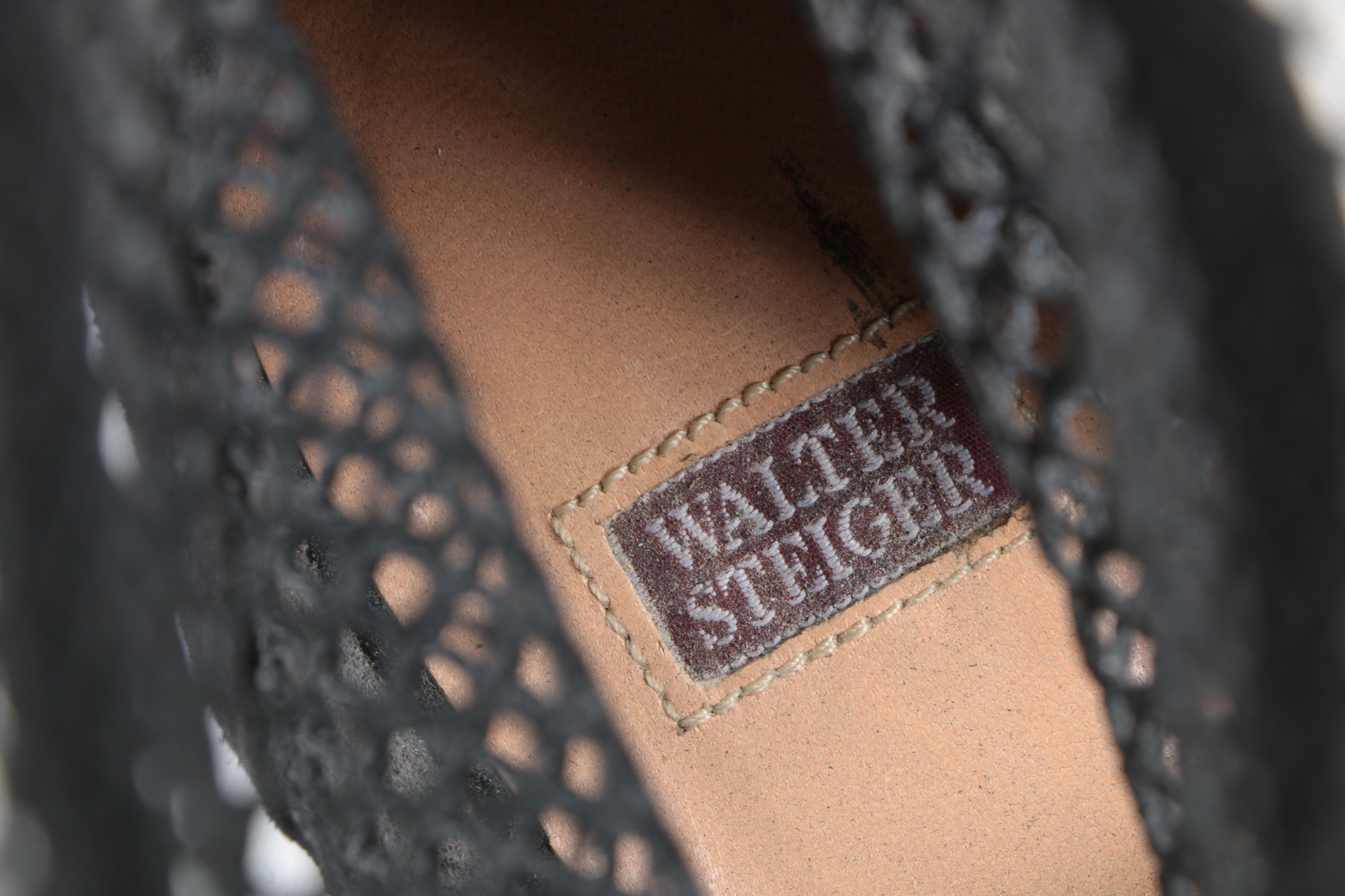 Walter Steiger Suede and Mesh Boots