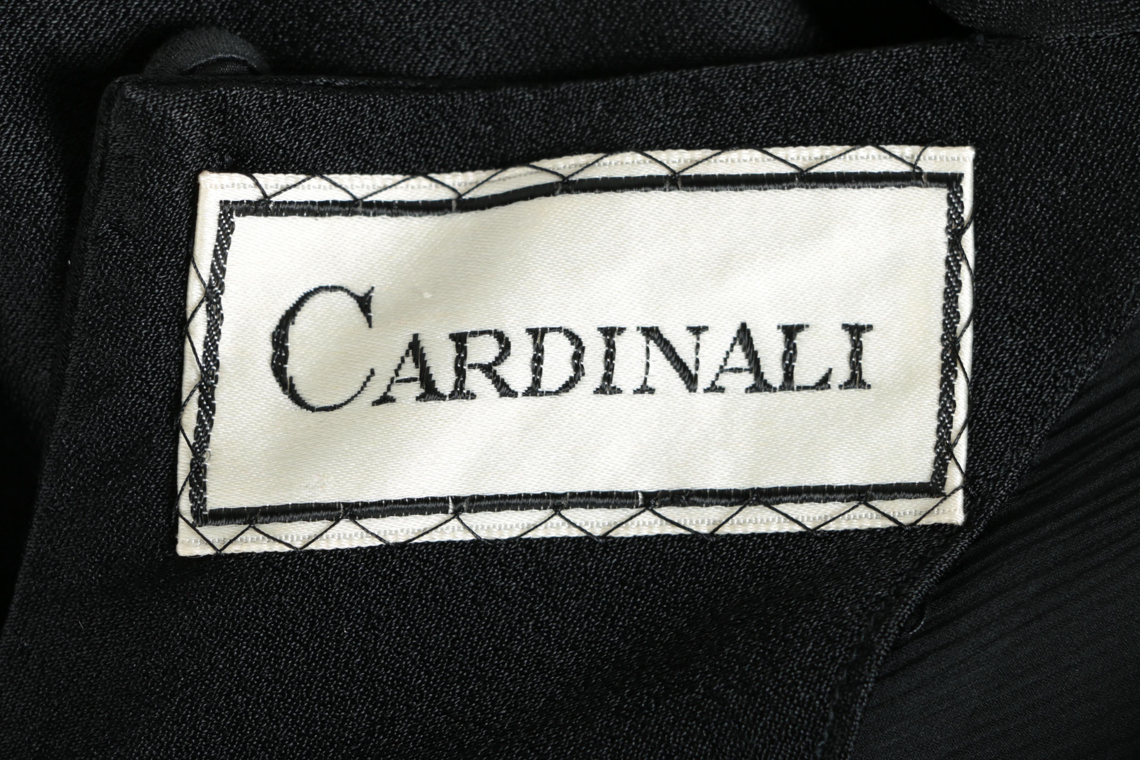 Vintage Cardinali Black Jumpsuit