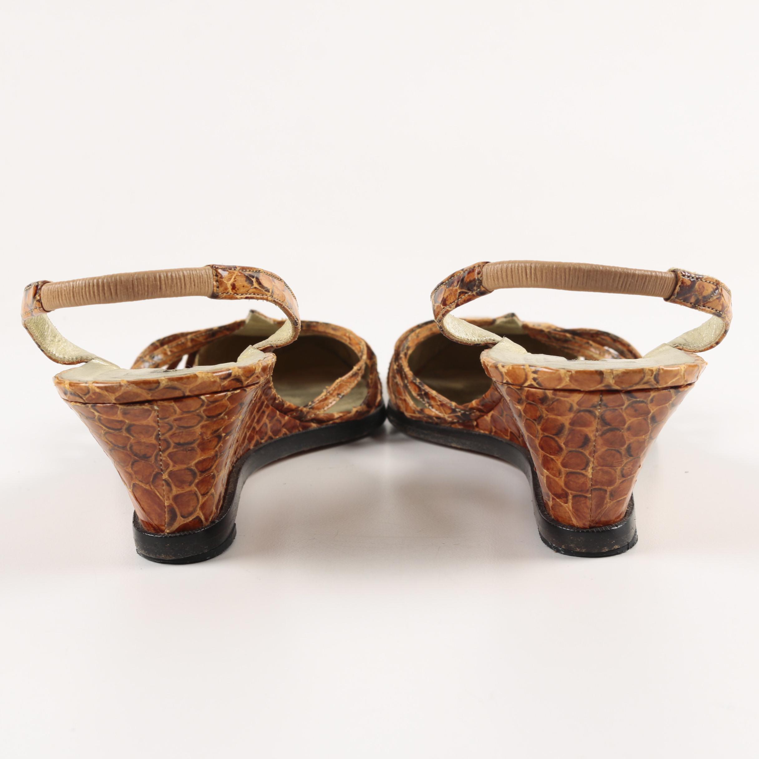 Women's Vintage Footwear Including Walter Steiger and Walter Genuin Golf Shoes