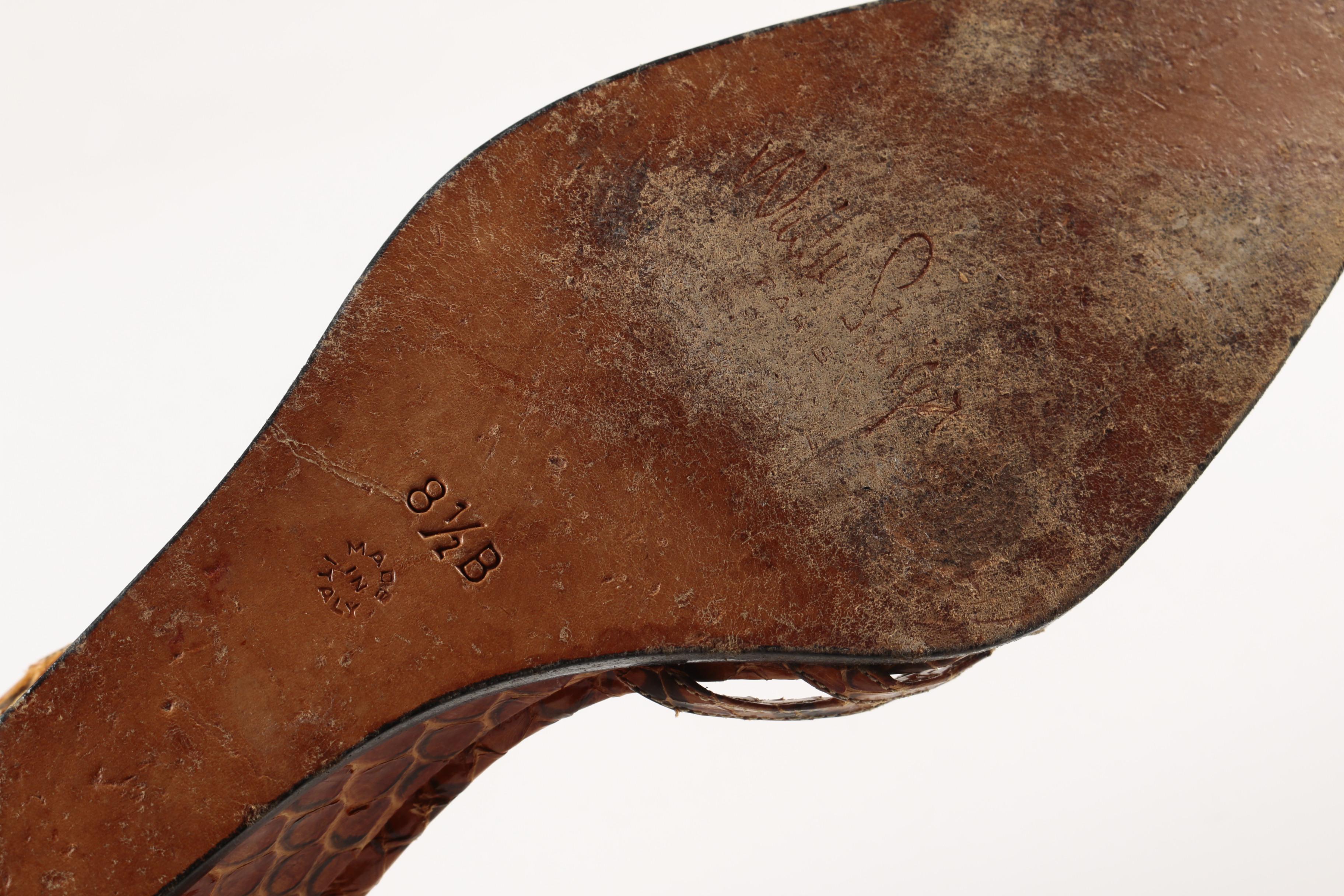 Women's Vintage Footwear Including Walter Steiger and Walter Genuin Golf Shoes