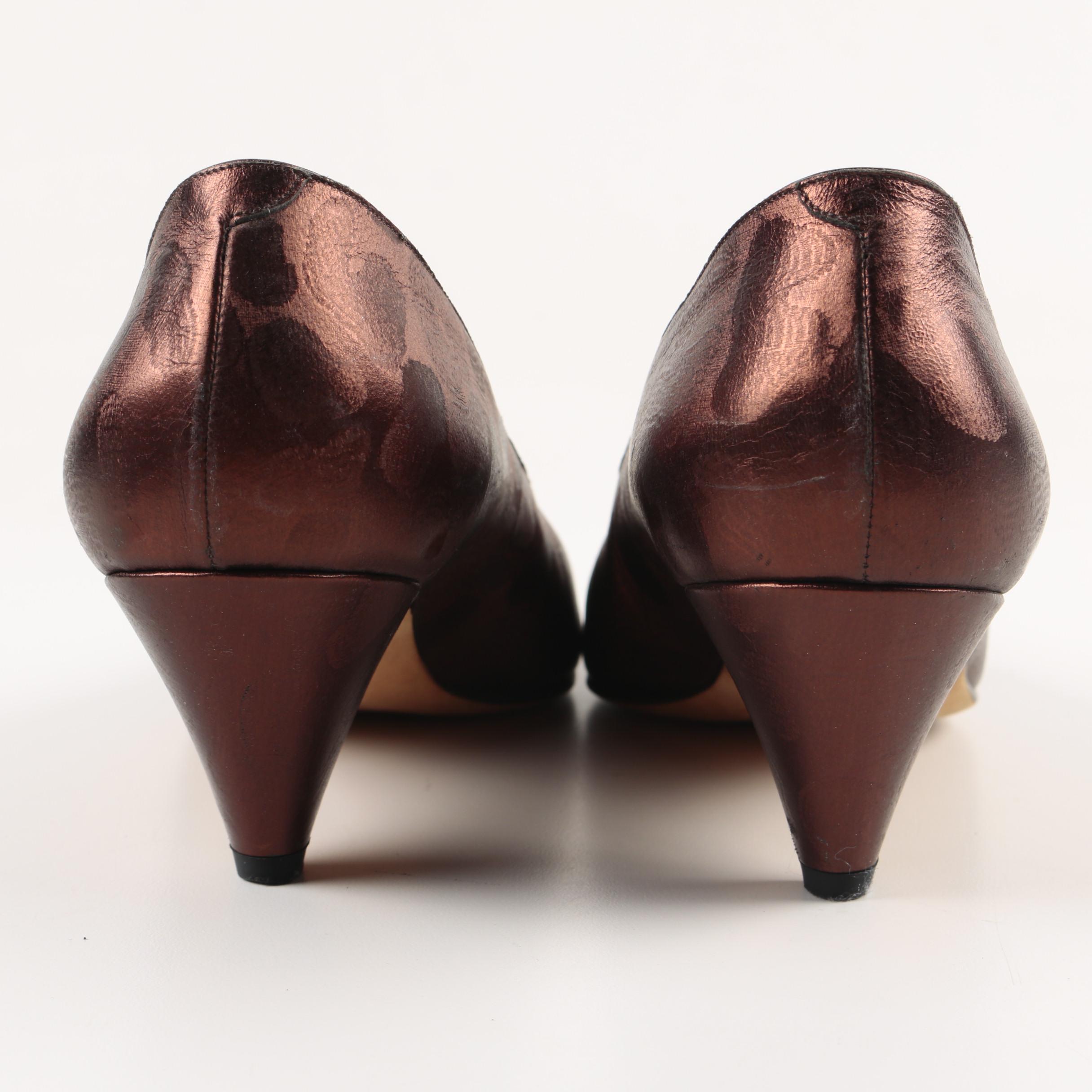 Women's Vintage Footwear Including Walter Steiger and Walter Genuin Golf Shoes