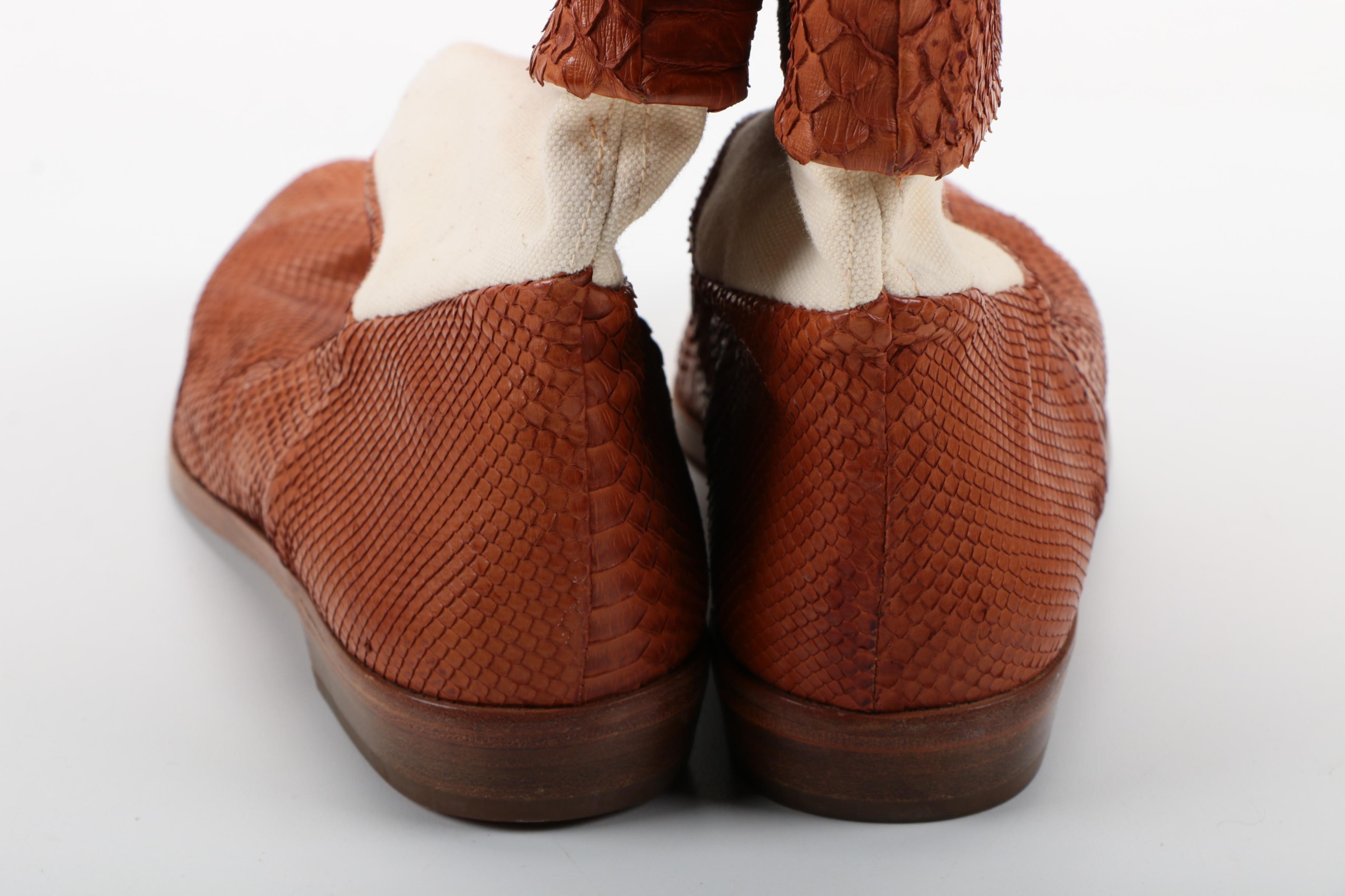 Women's Vero Cuoio Snakeskin Boots
