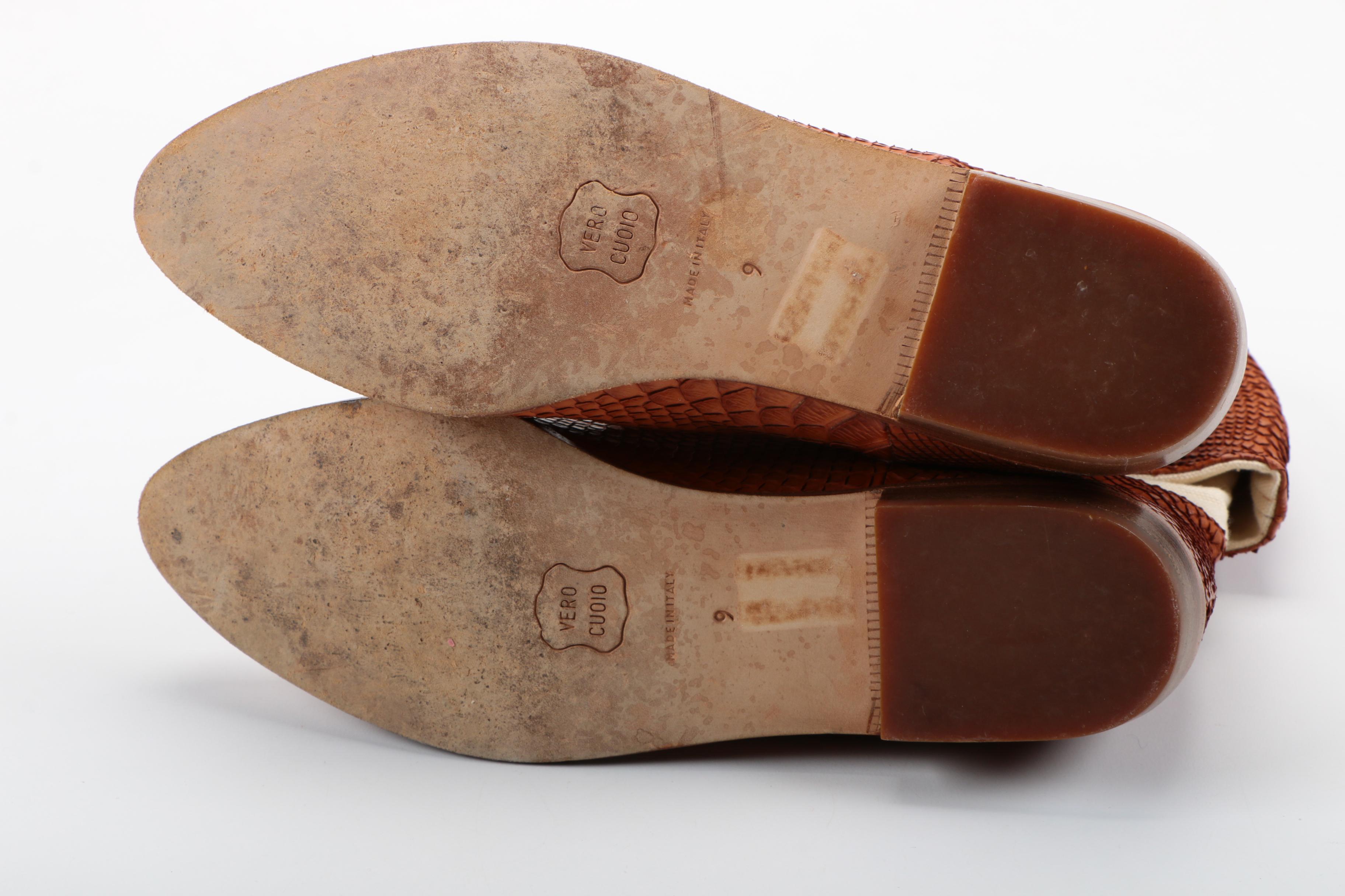 Women's Vero Cuoio Snakeskin Boots