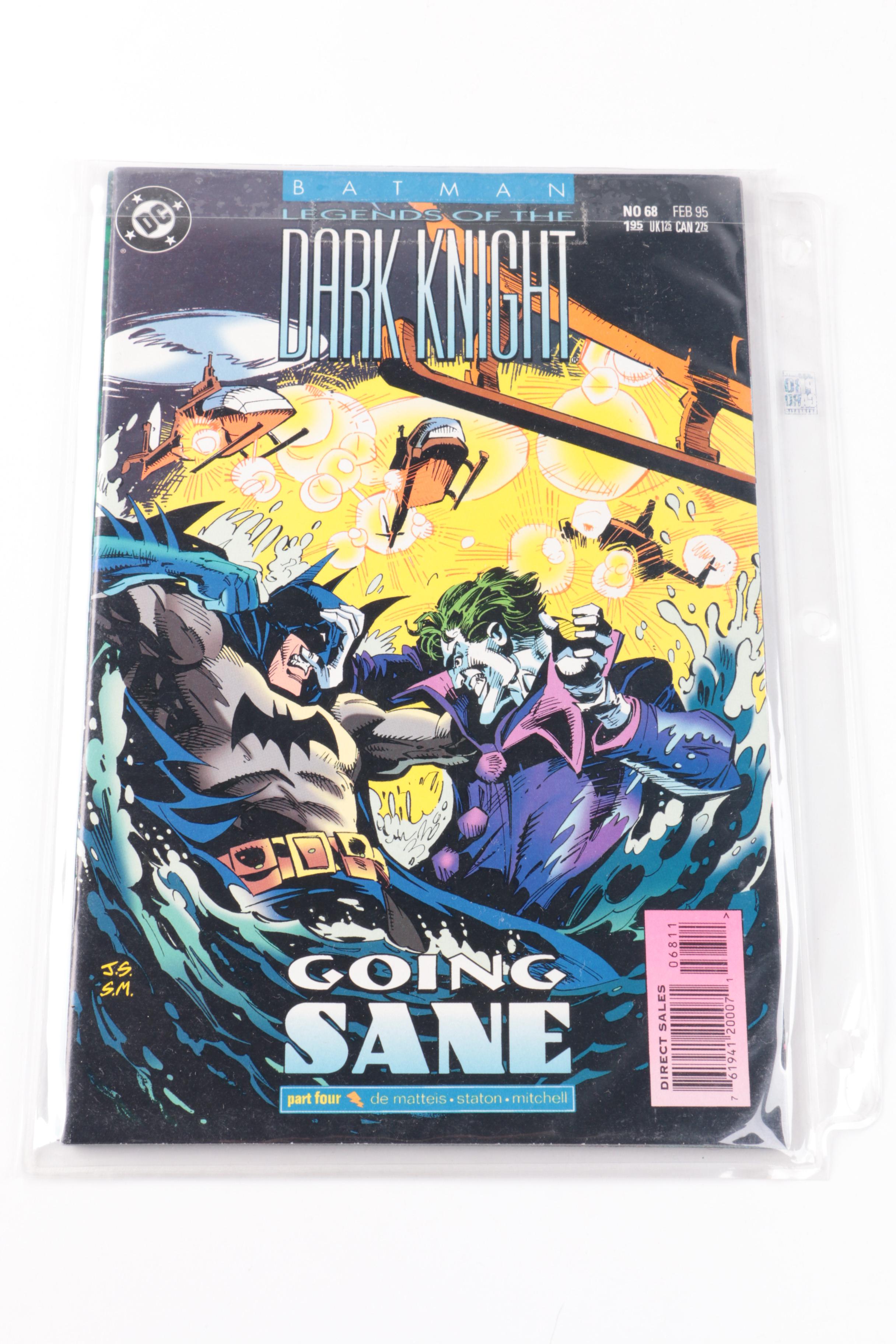 "Going Sane" Complete Story Arc and Batman Cross Over Comics