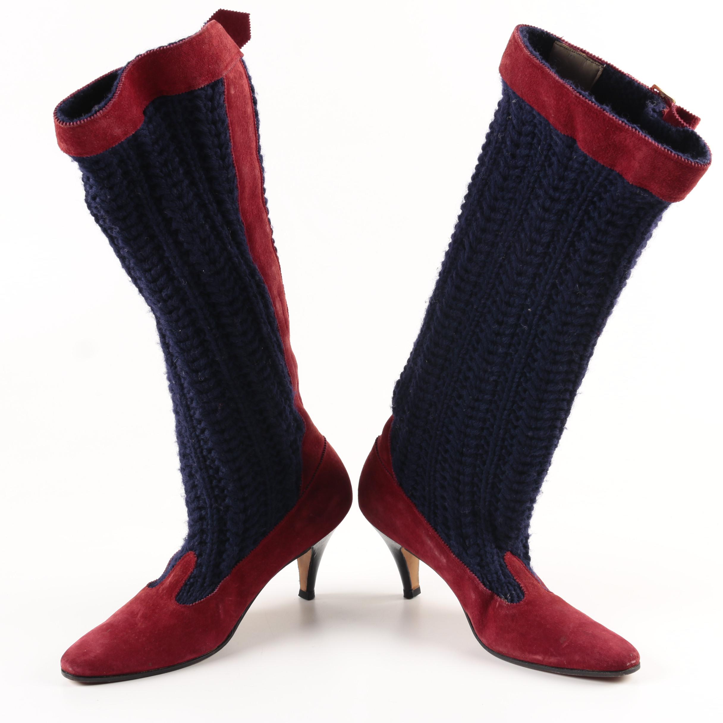 Collection of Boots Including Walter Steiger