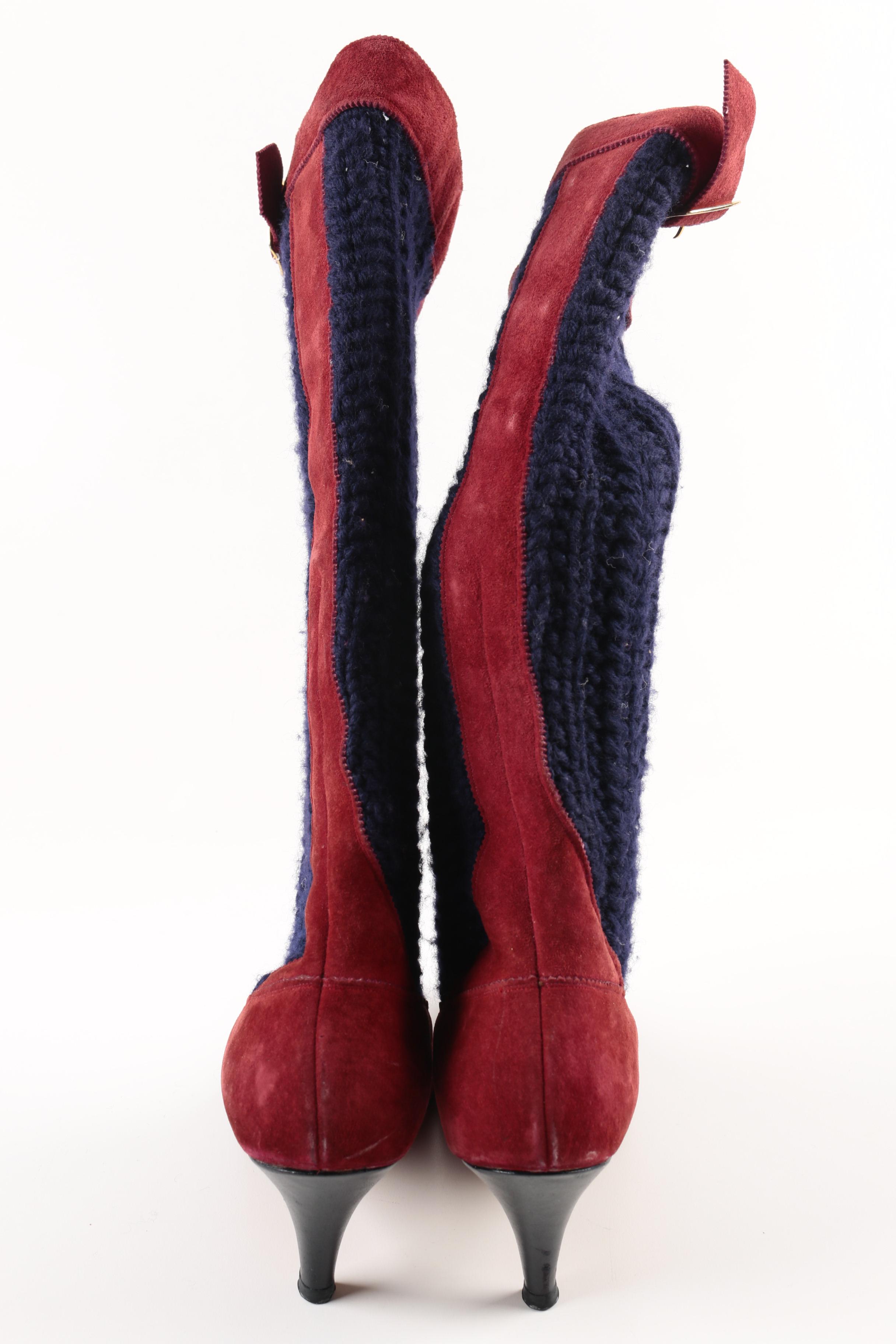 Collection of Boots Including Walter Steiger