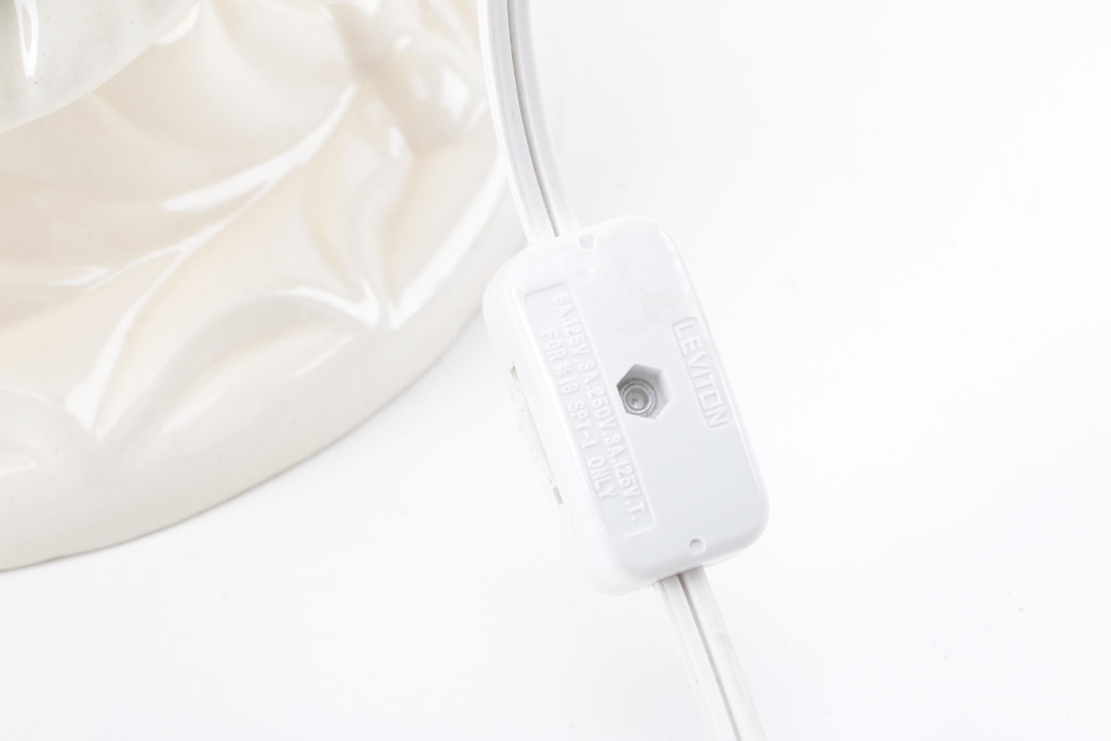 Ceramic Christmas Tree with Nativity Scene Inside